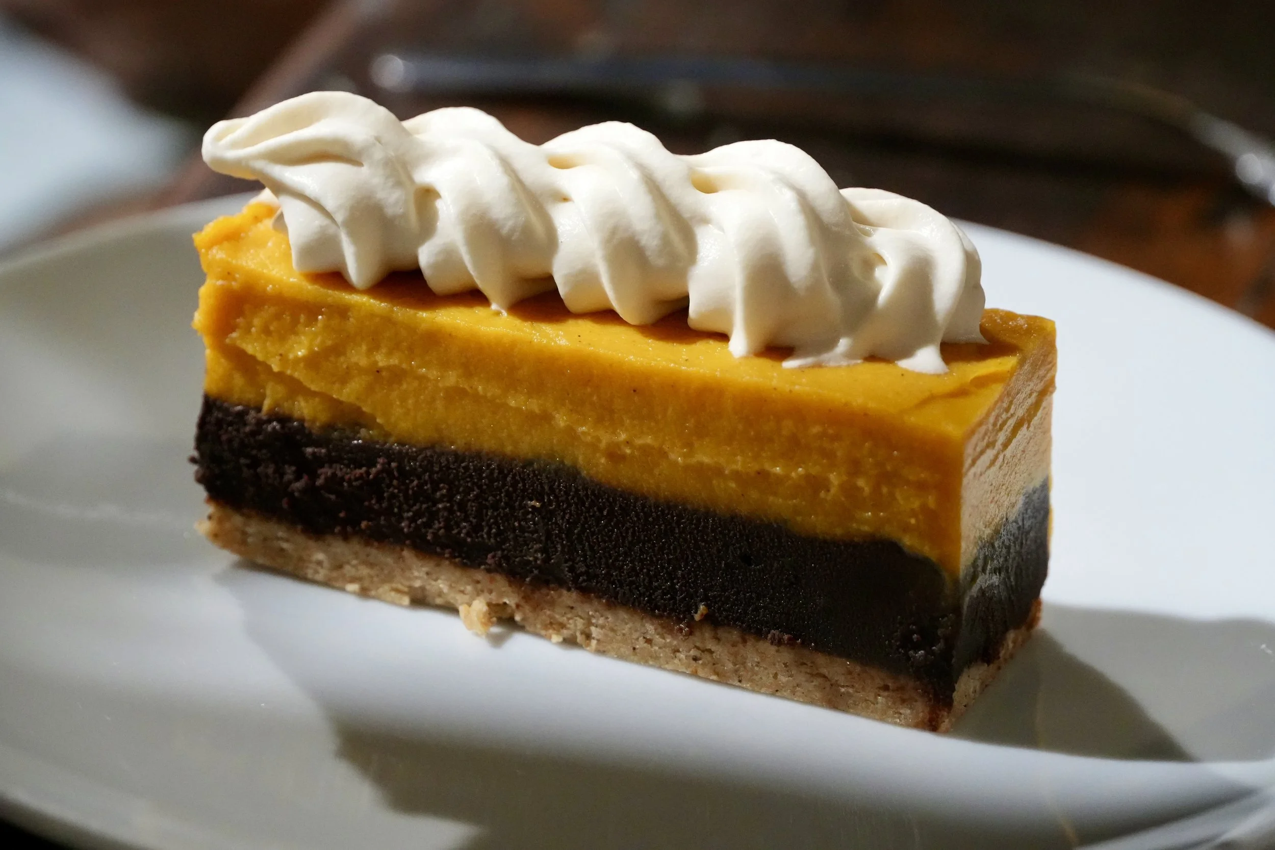 sweet potato, dark chocolate, brown butter, earl grey 