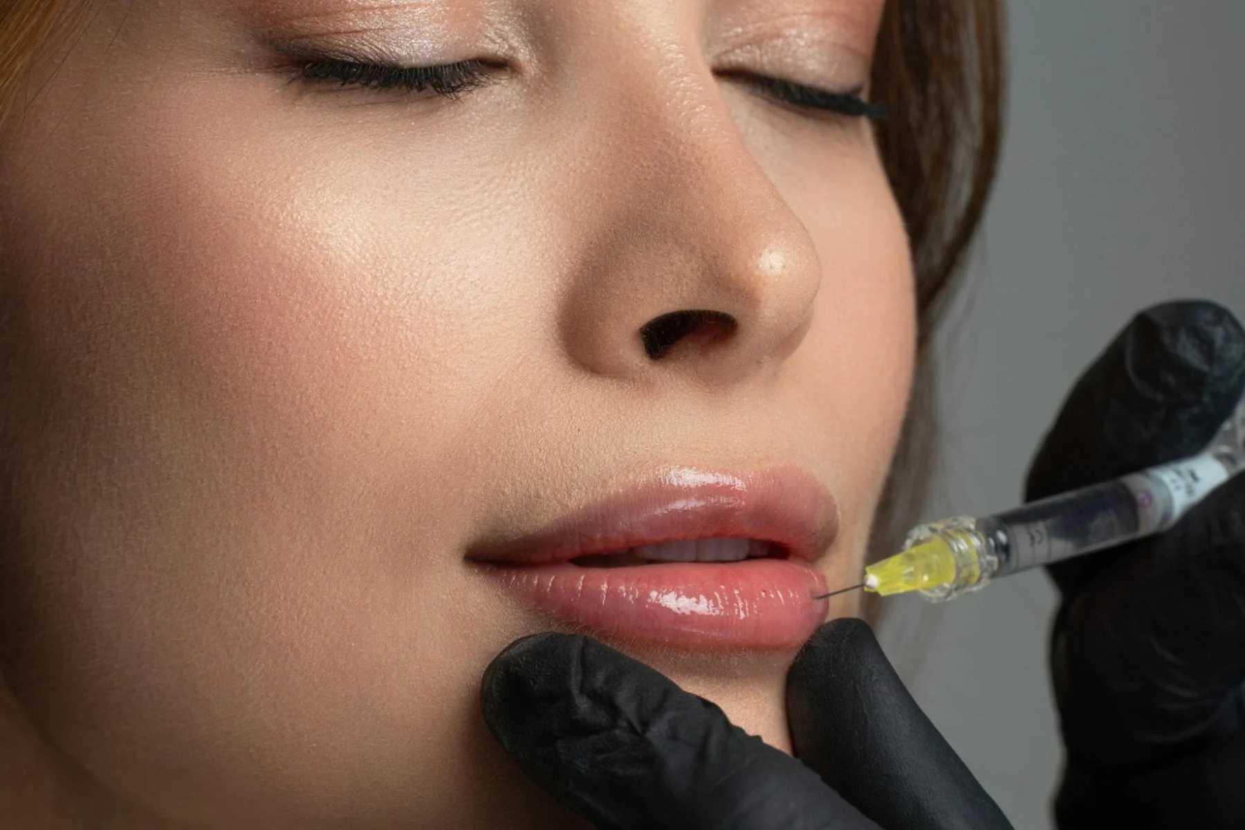 Facial aesthetics before treatment consultation