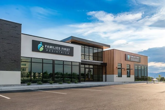 Front view of a medical office building in West Jordan, Utah