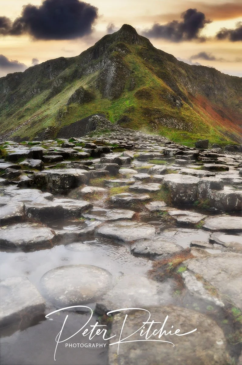Aird's Snout, Giant's Causeway, County Antrim - Colour