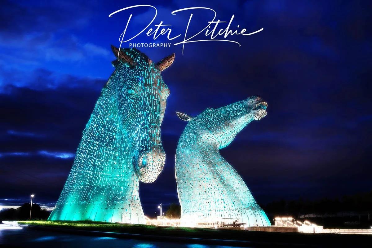 The Kelpies, Falkirk - Colour