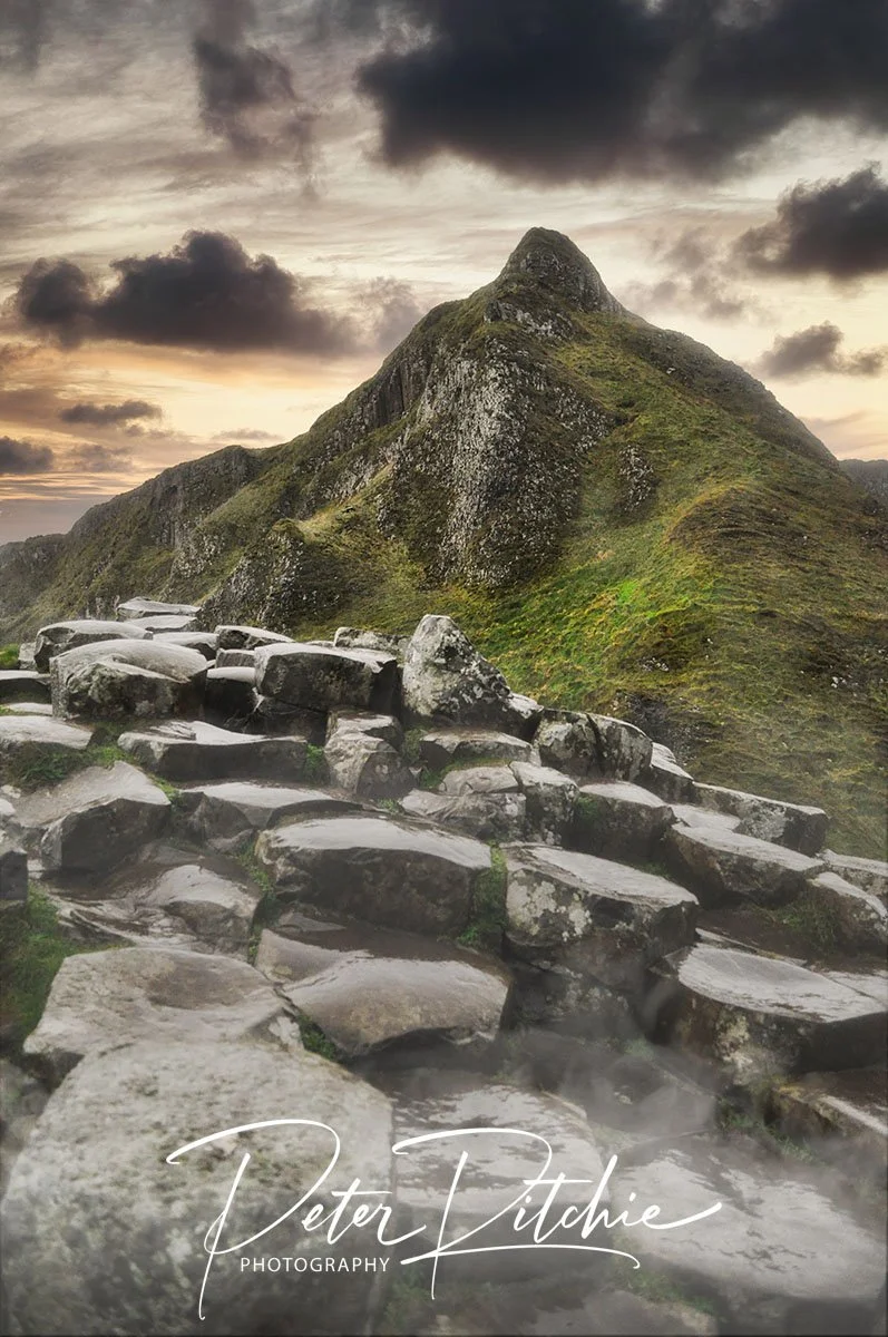 Aird's Snout, Giant's Causeway, County Antrim - Colour