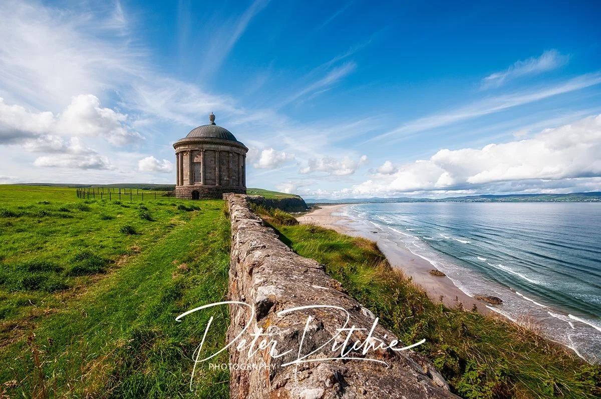 Mussenden Temple, Castlerock - Colour
