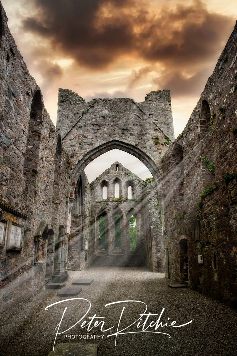 Grey Abbey, County Down - Colour