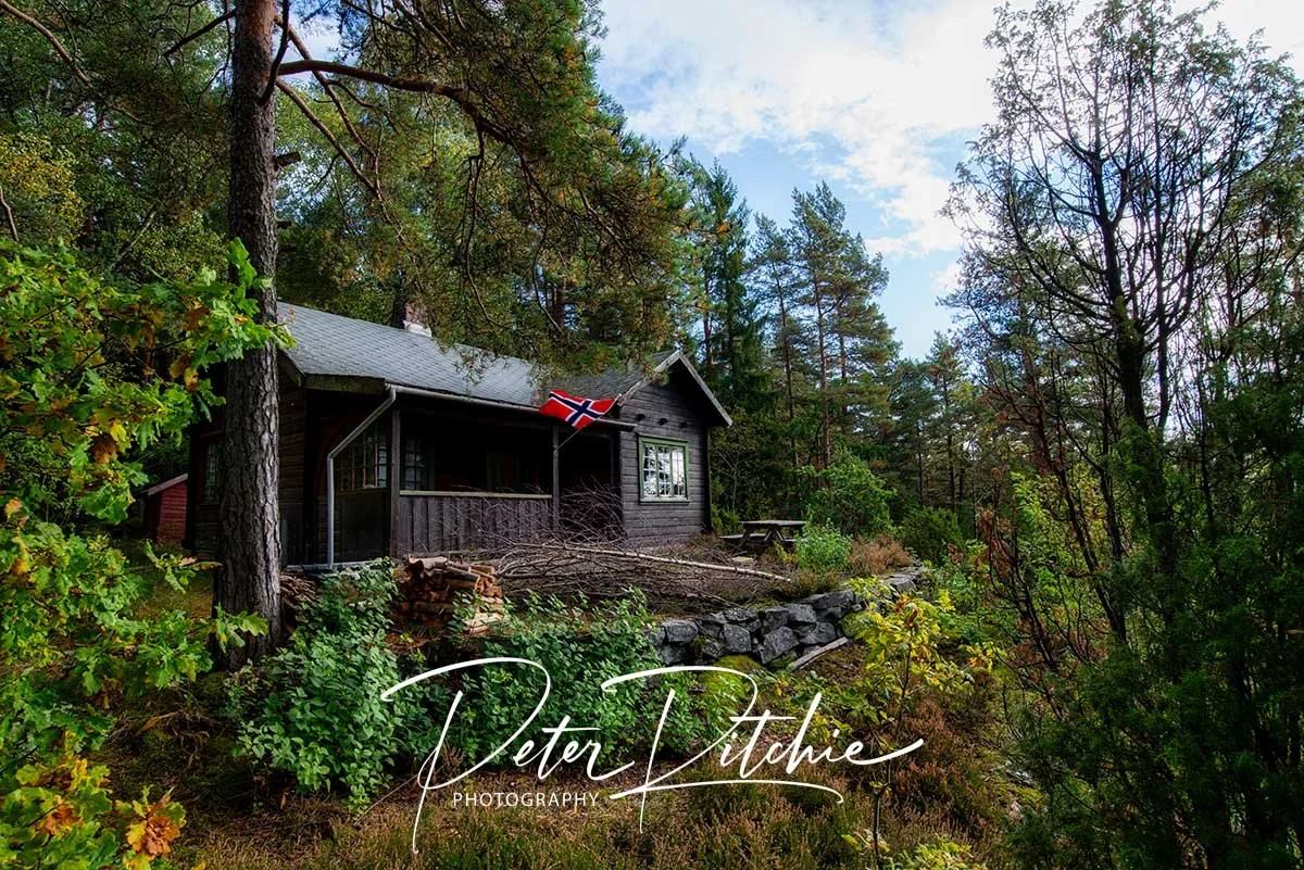 Log Cabin, Norway - Colour
