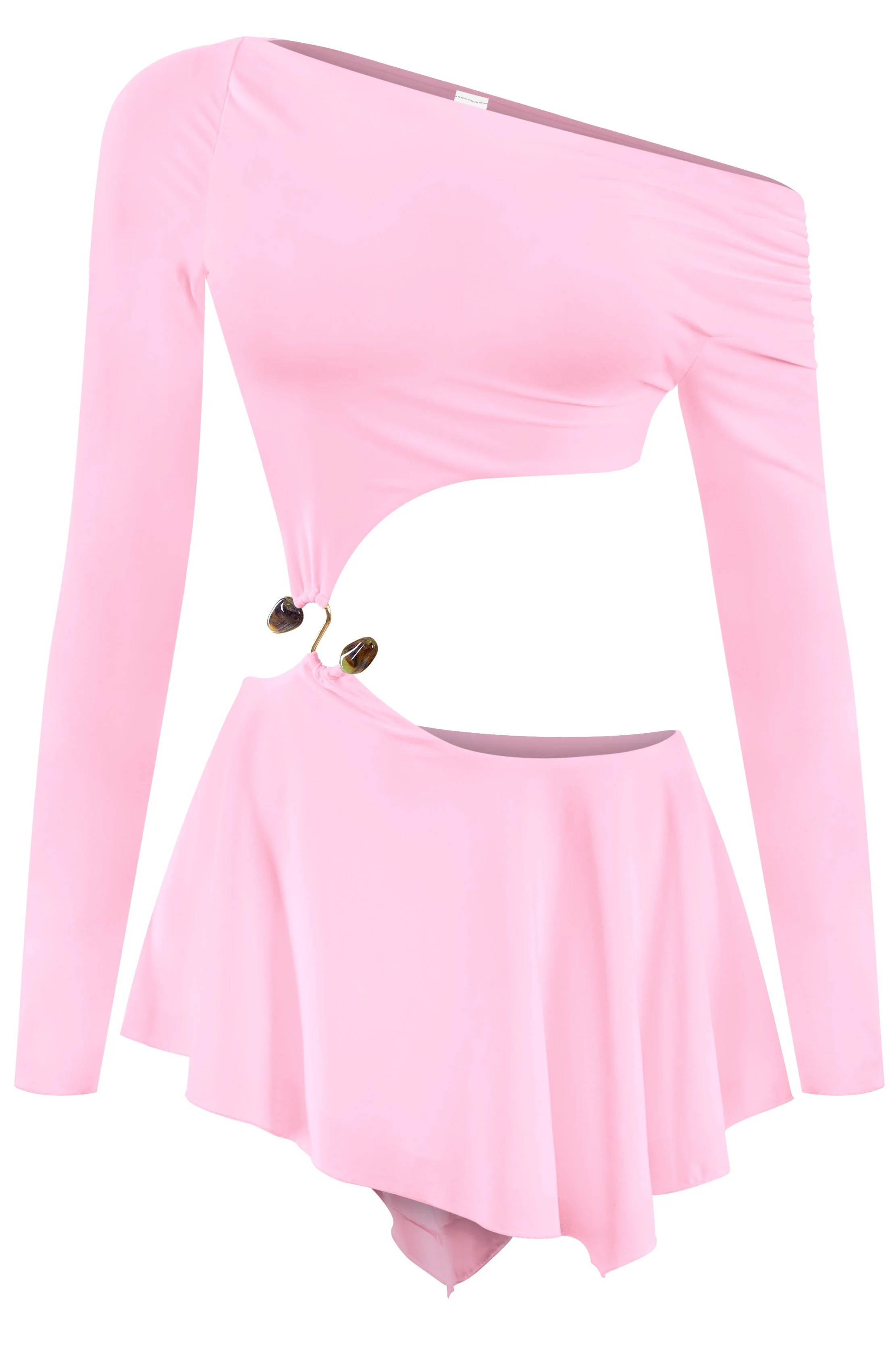 Asymmetrical Mini Dress