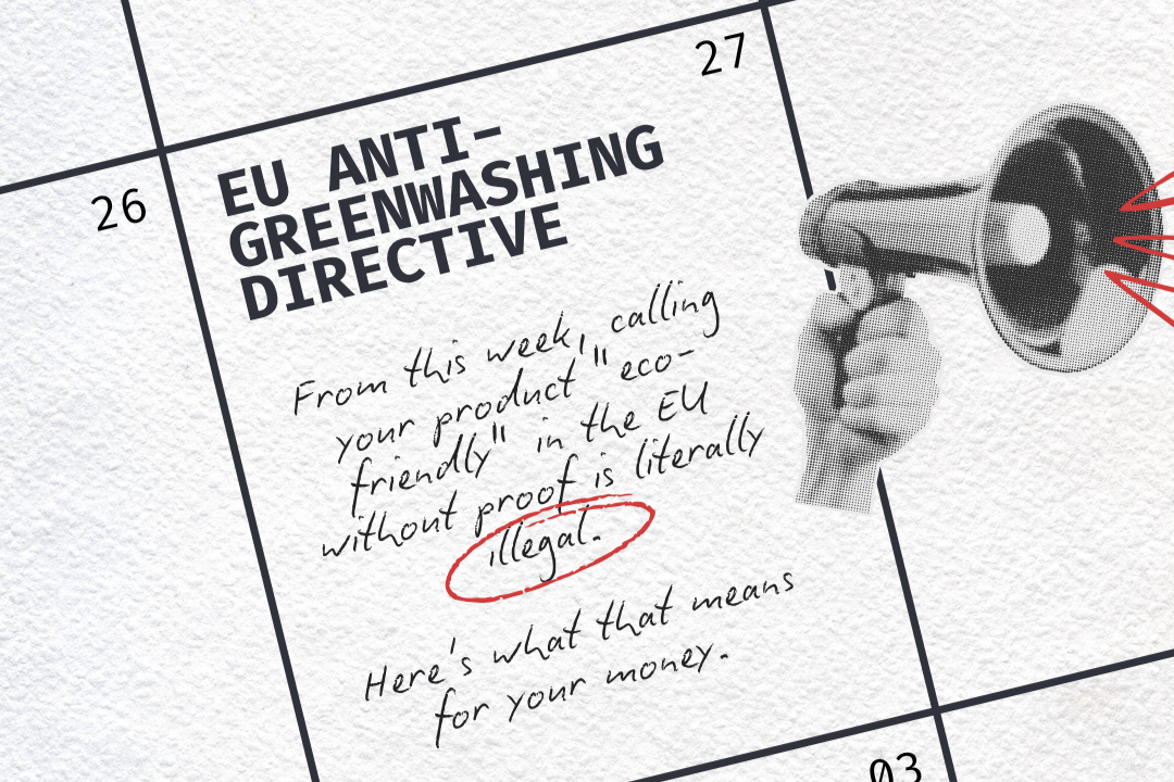 Greenwashing becomes illegal