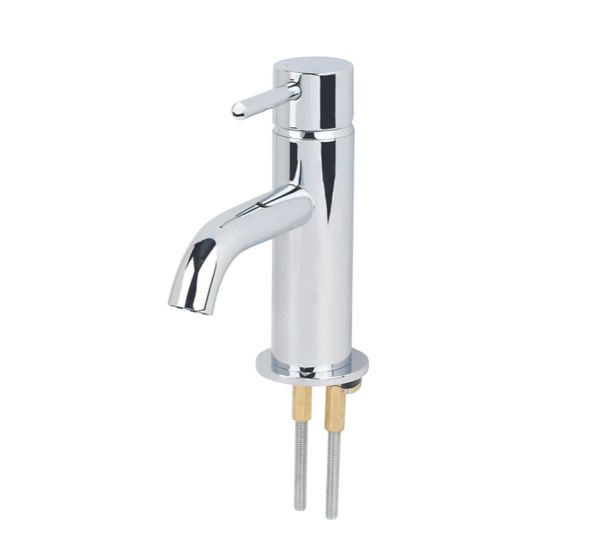Ola Chrome 117mm Cloakroom Lever Mono Basin Mixer Tap