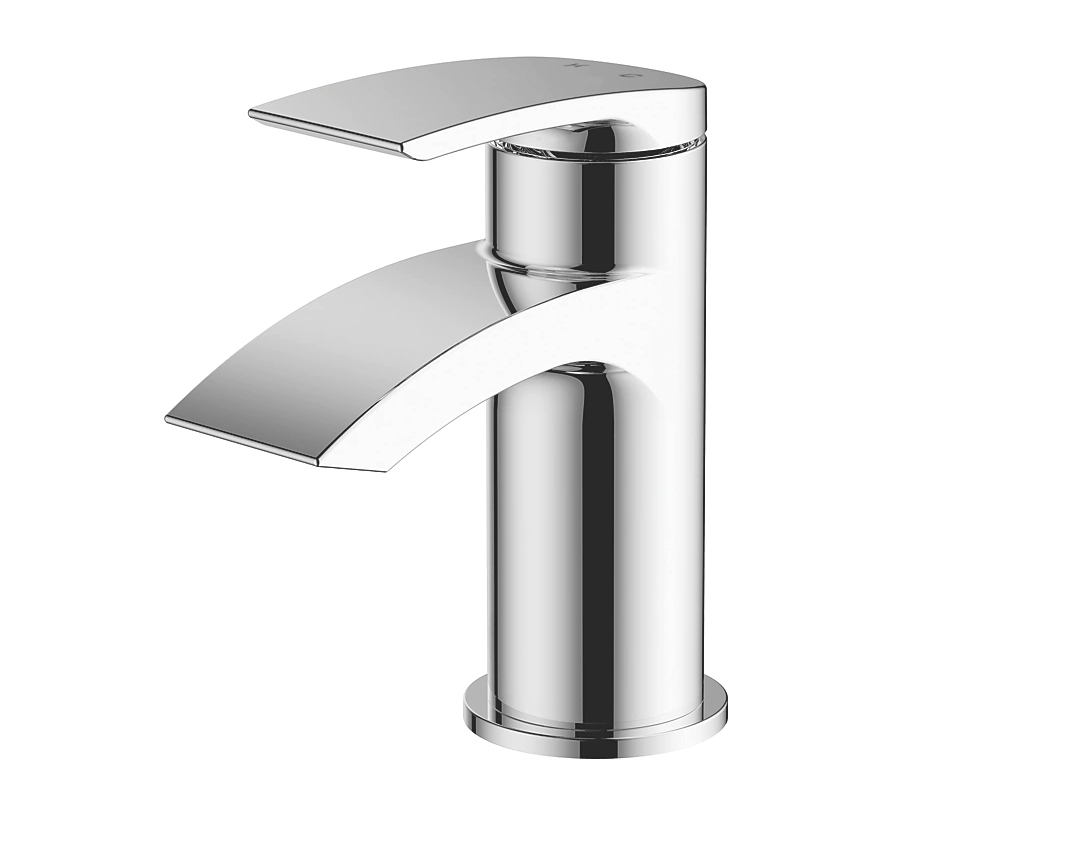 Wye Chrome 127mm Cloakroom Lever Mono Basin Mixer Tap