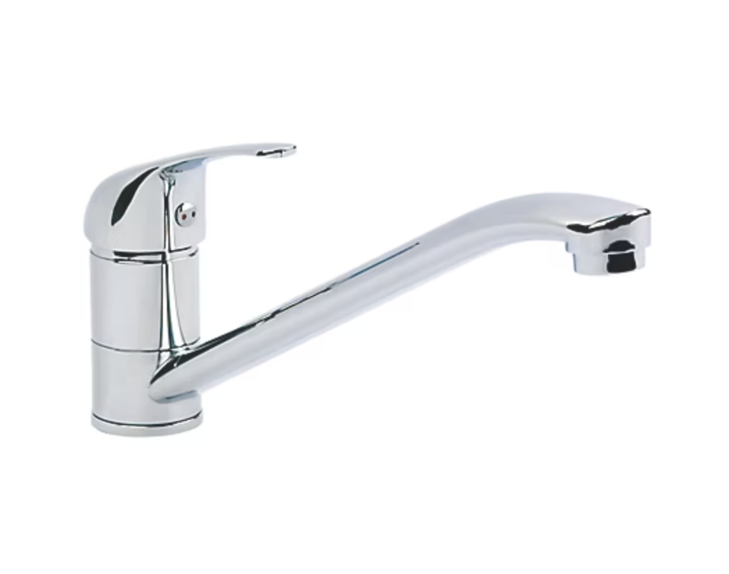Single Lever Mono Mixer Kitchen Tap Chrome