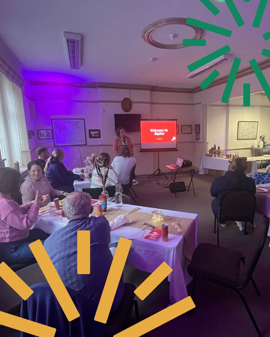 We're halfway through our first Alpha course in Coedpoeth! It's been a great time so far and it's not too late to join! Wednesday's at the Old Library.