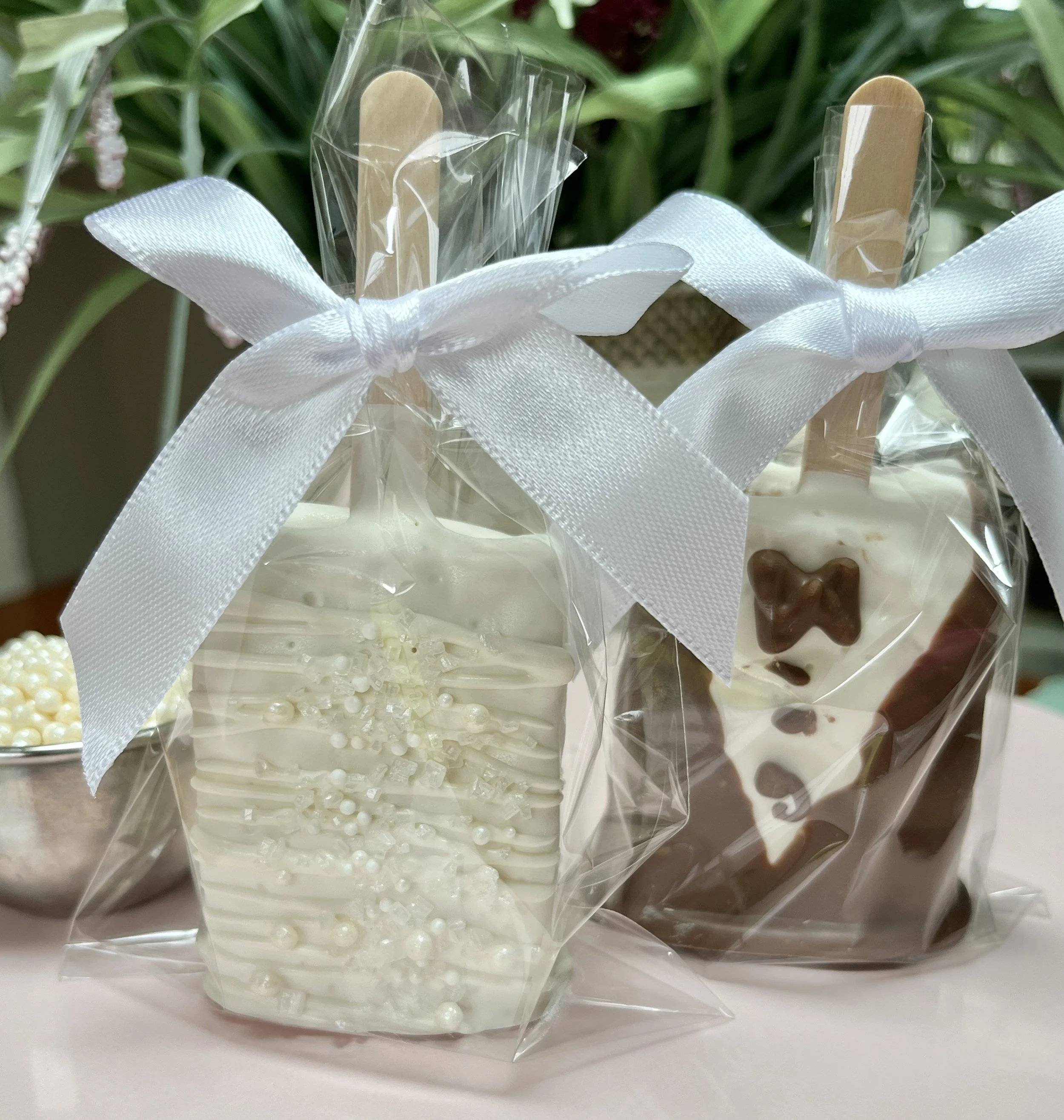 Chocolate Covered Rice Krispy Treat - Wedding