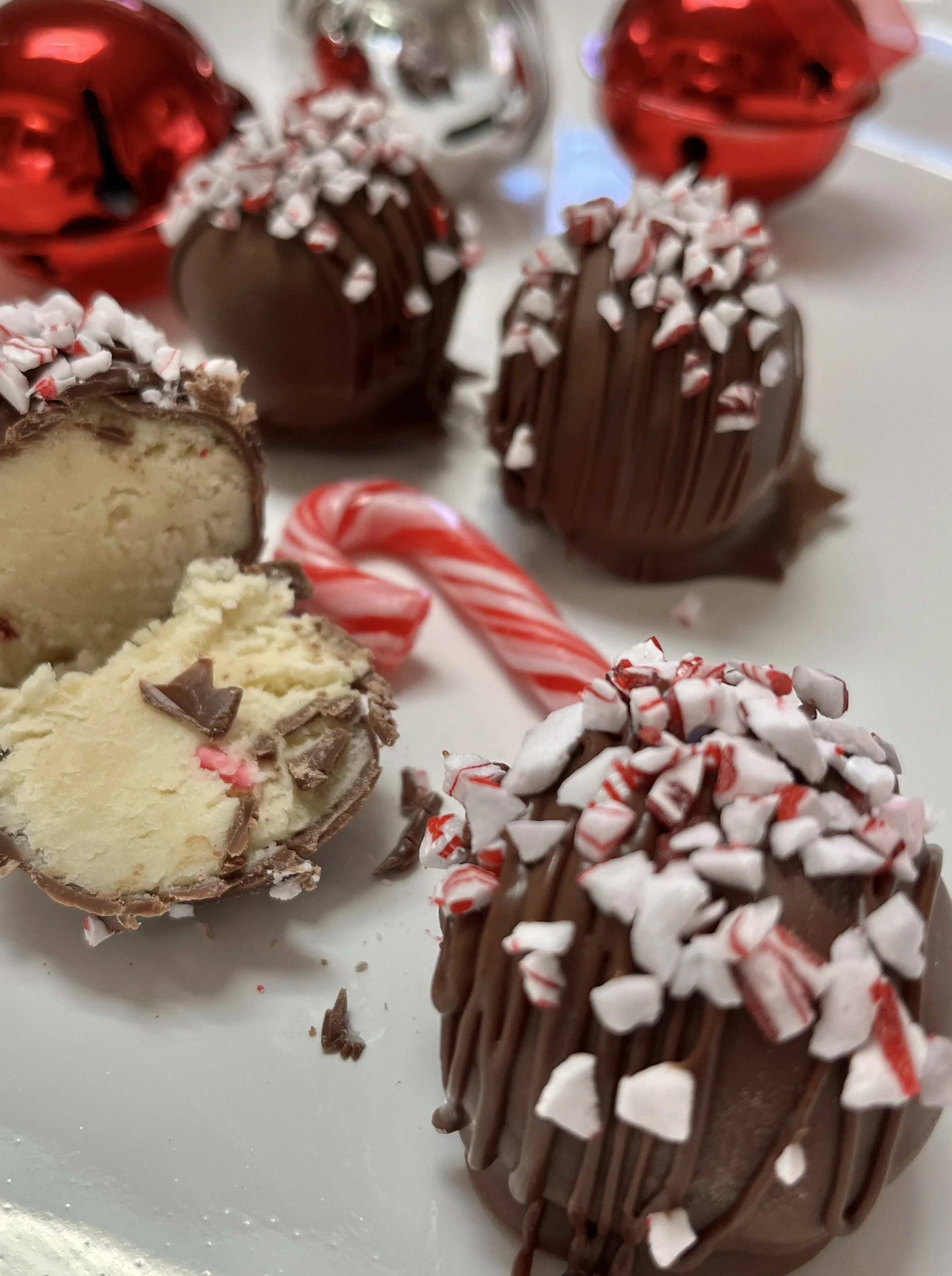 Cake pop bites Christmas
