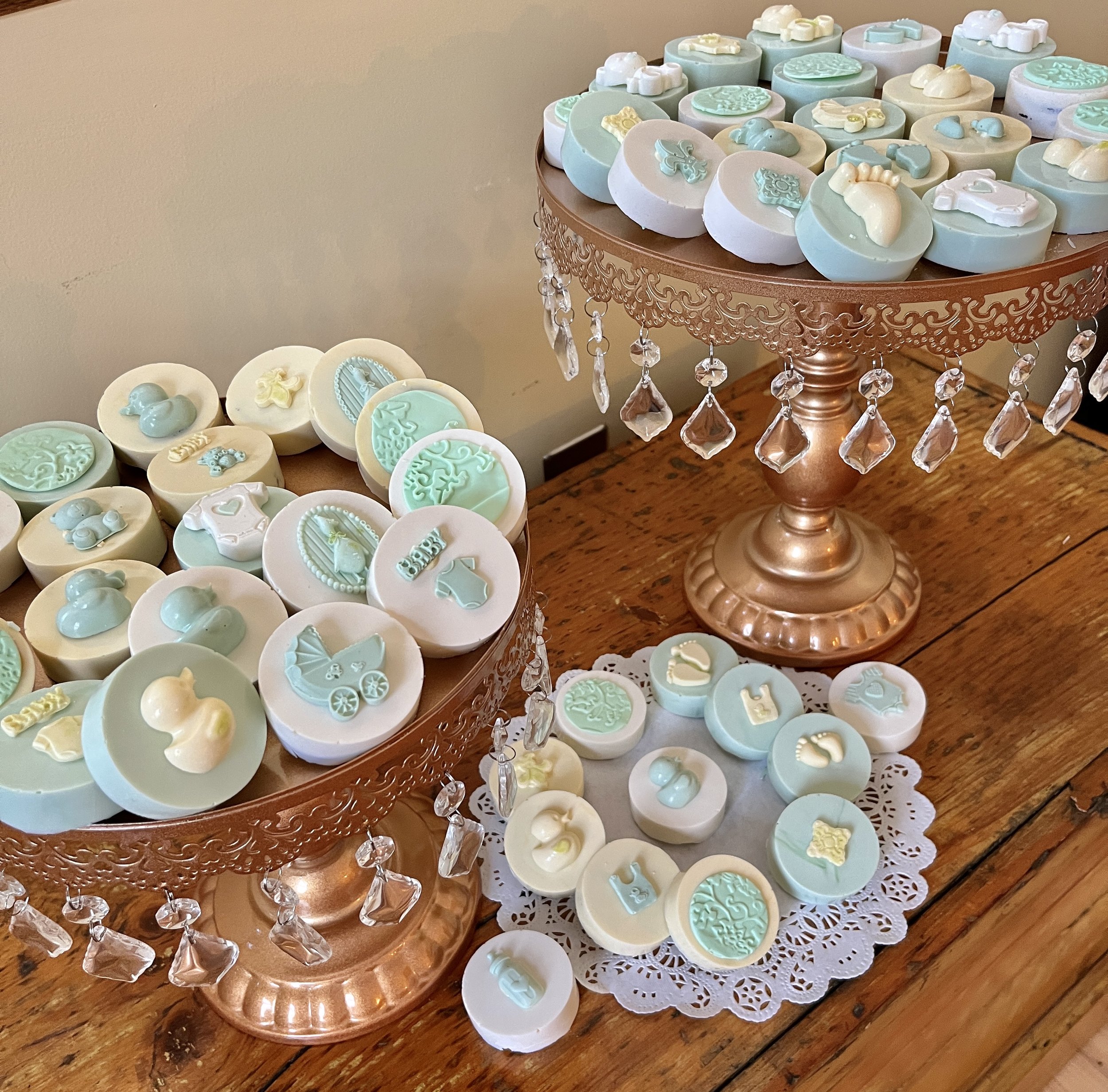 baby shower favors, chocolate covered oreos