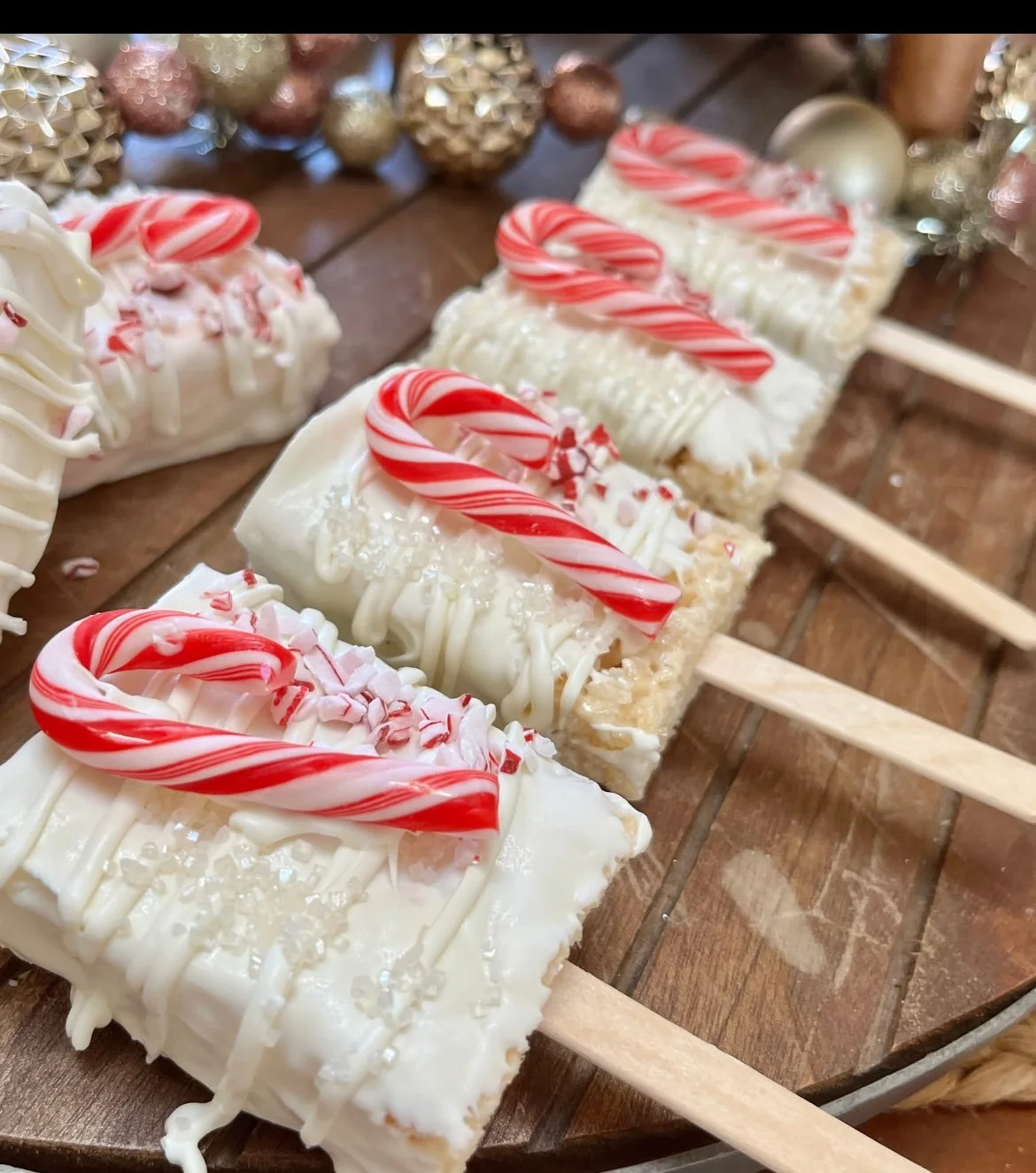 Christmas Rice Krispy Treat Favors