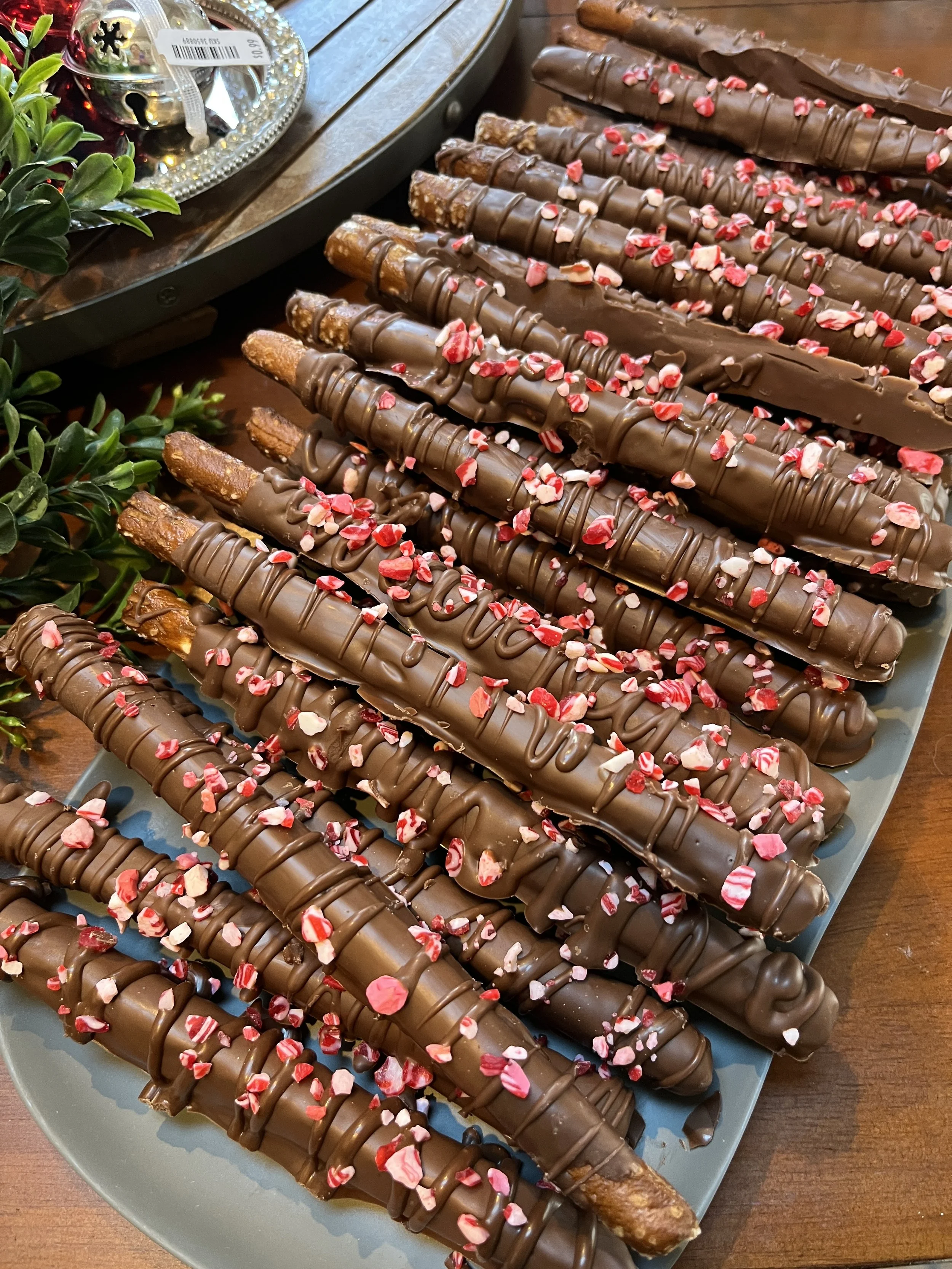 Chocolate Covered Pretzels Christmas