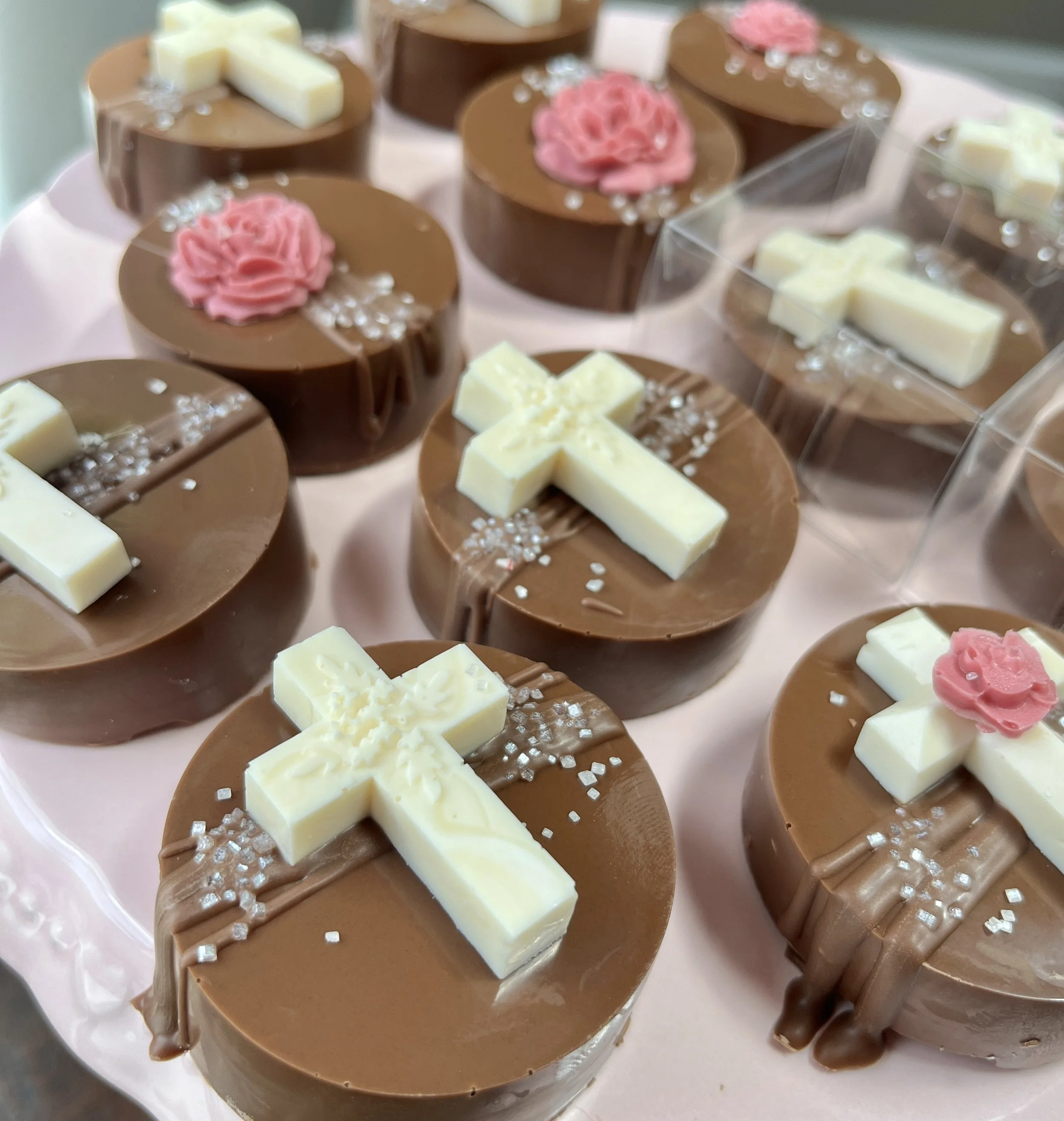 First Holy Communion favors (chocolate covered Oreos) in Hopedale, MA