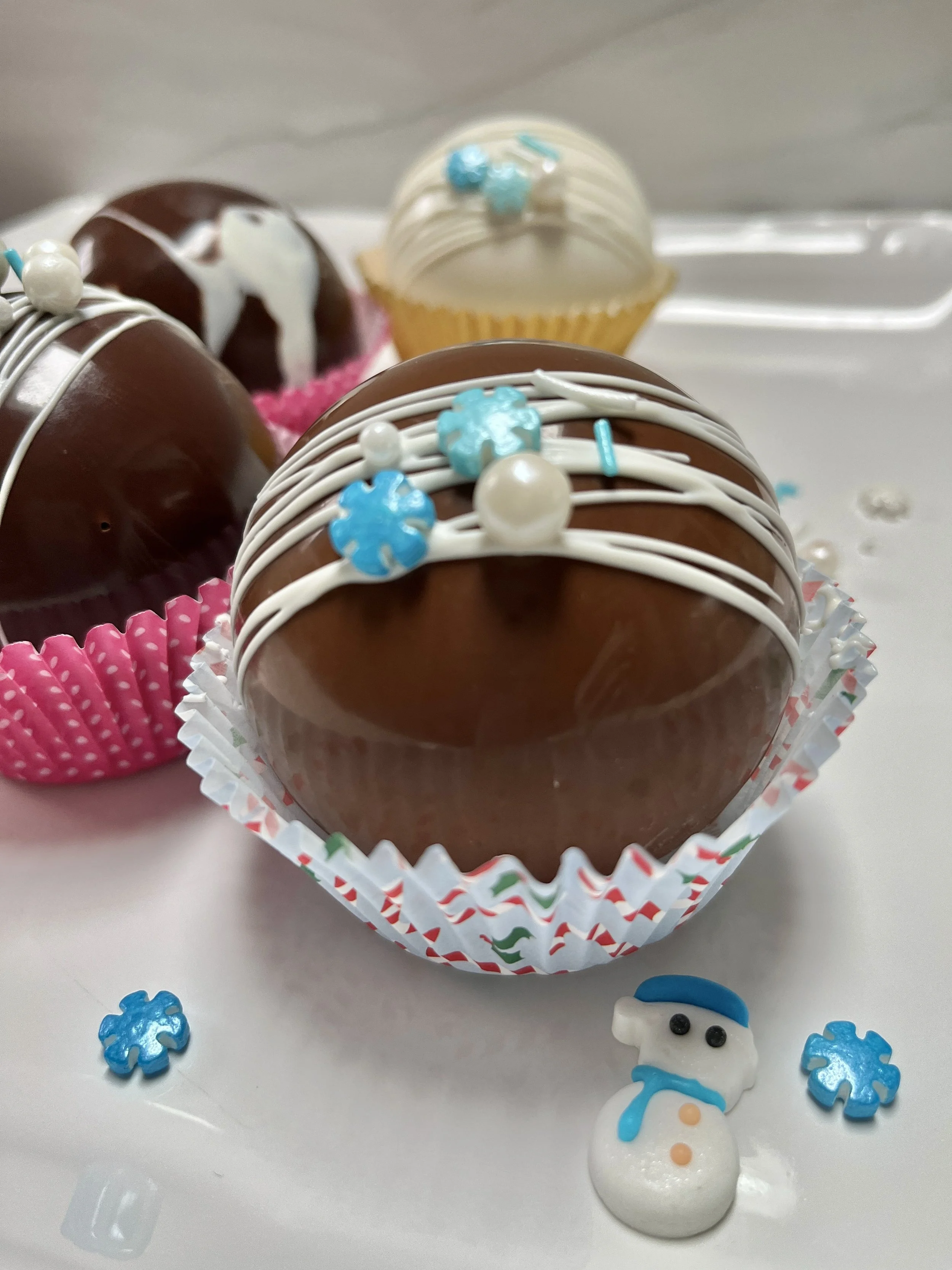 Christmas Hot Cocoa Bombs