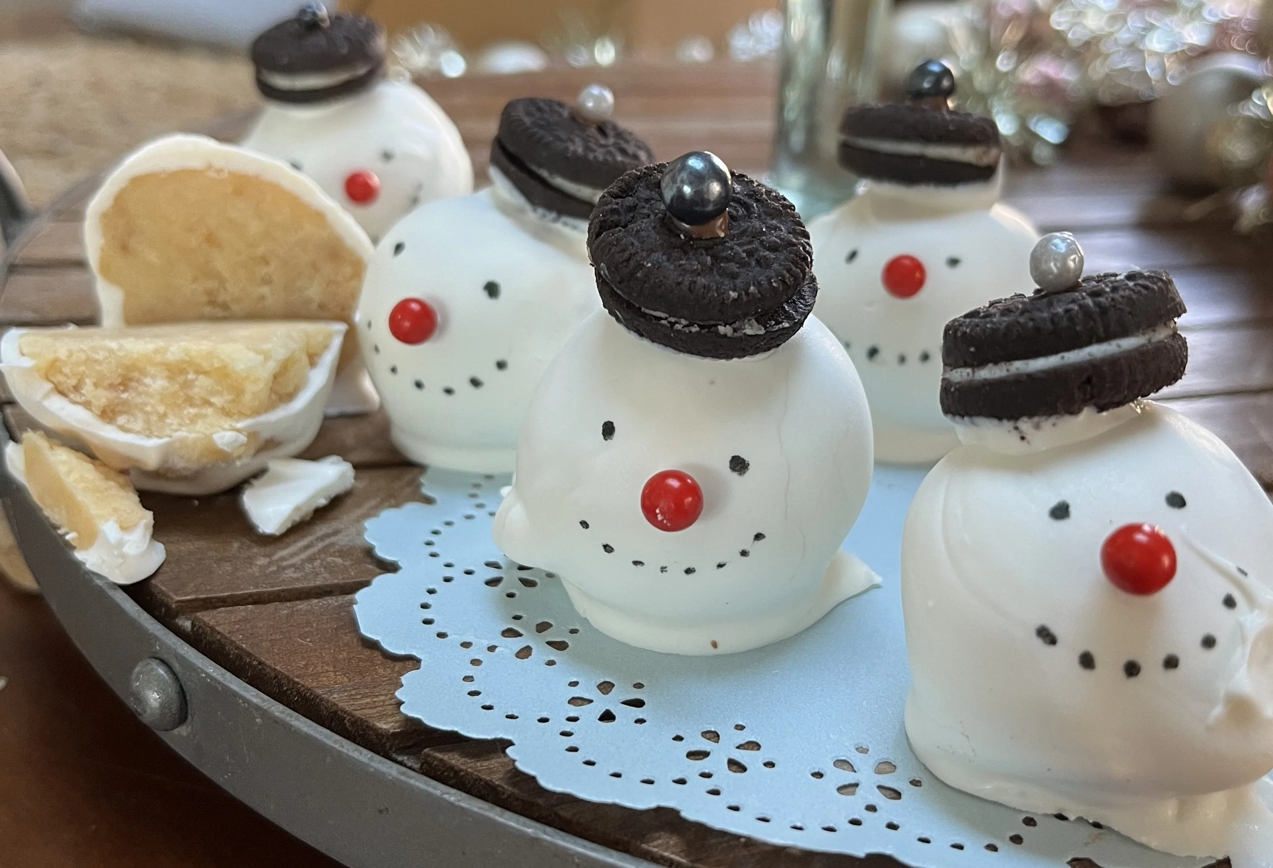 Christmas Cake Bites