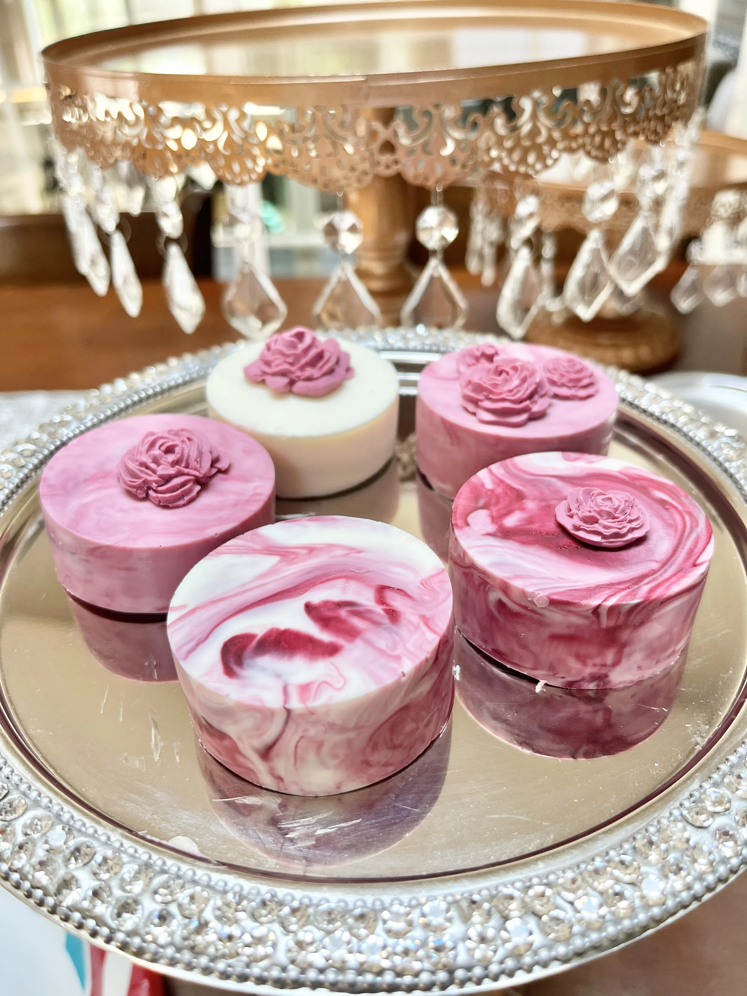 Pretty in Pink Swirl Oreos
