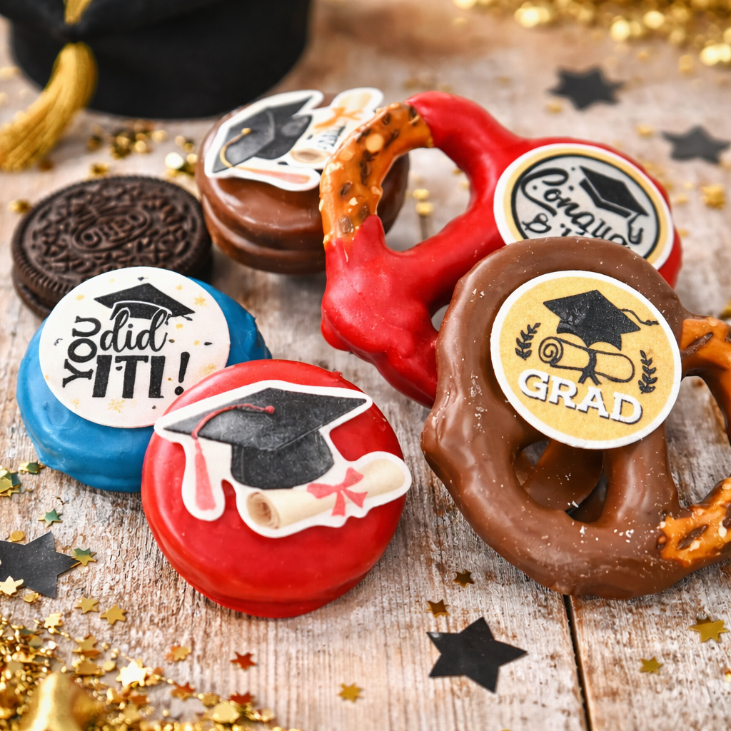 chocolate dipped oreos near me, graduation favors near me