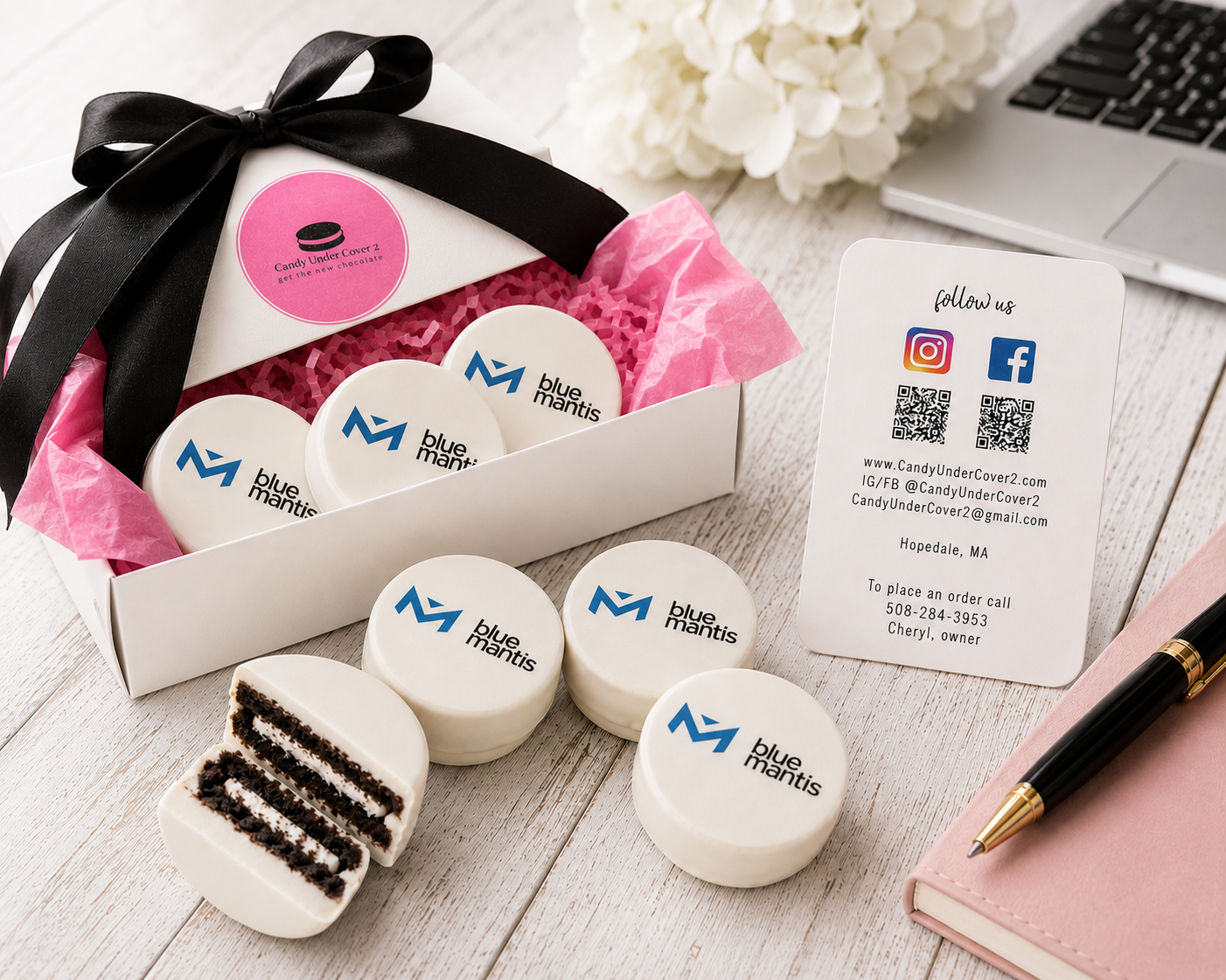 corporate branded chocolate
