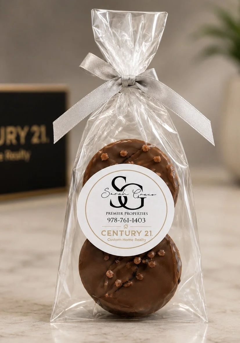 Chocolate Covered Oreo DUO with Corporate Sticker