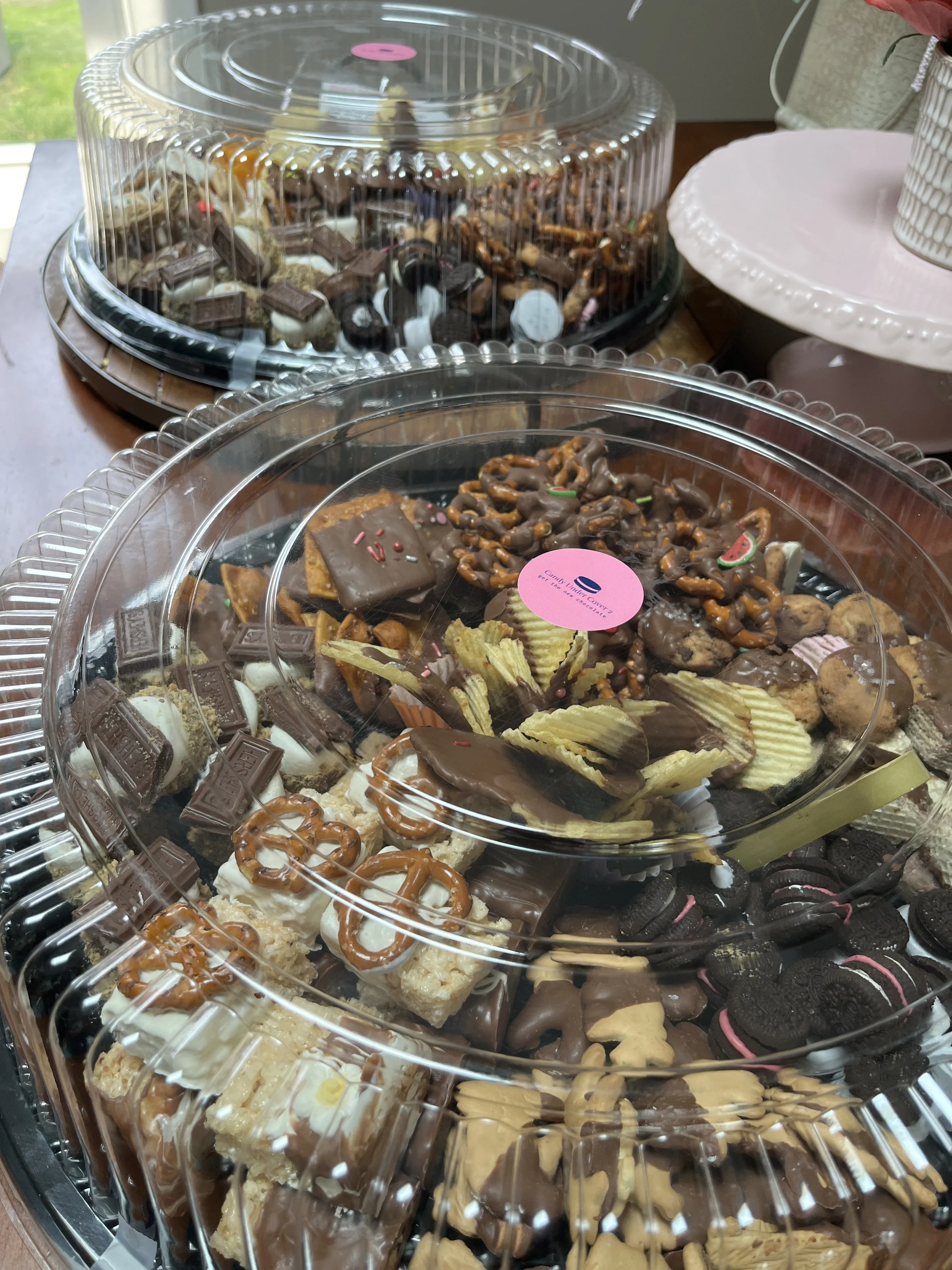 Corporate platters with chocolate for corporate events in hopedale, Ma