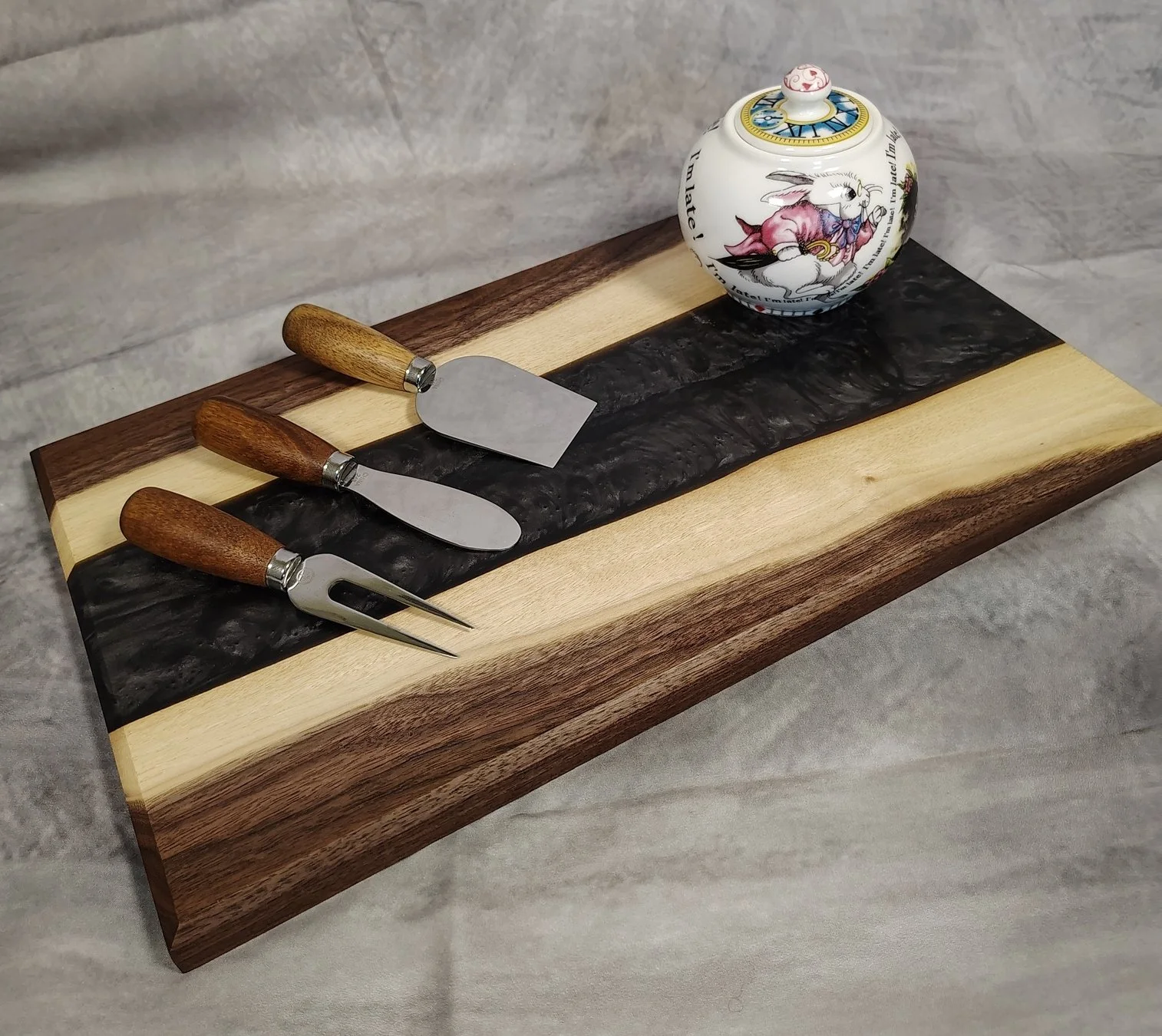 Walnut Live Edge Charcuterie Board