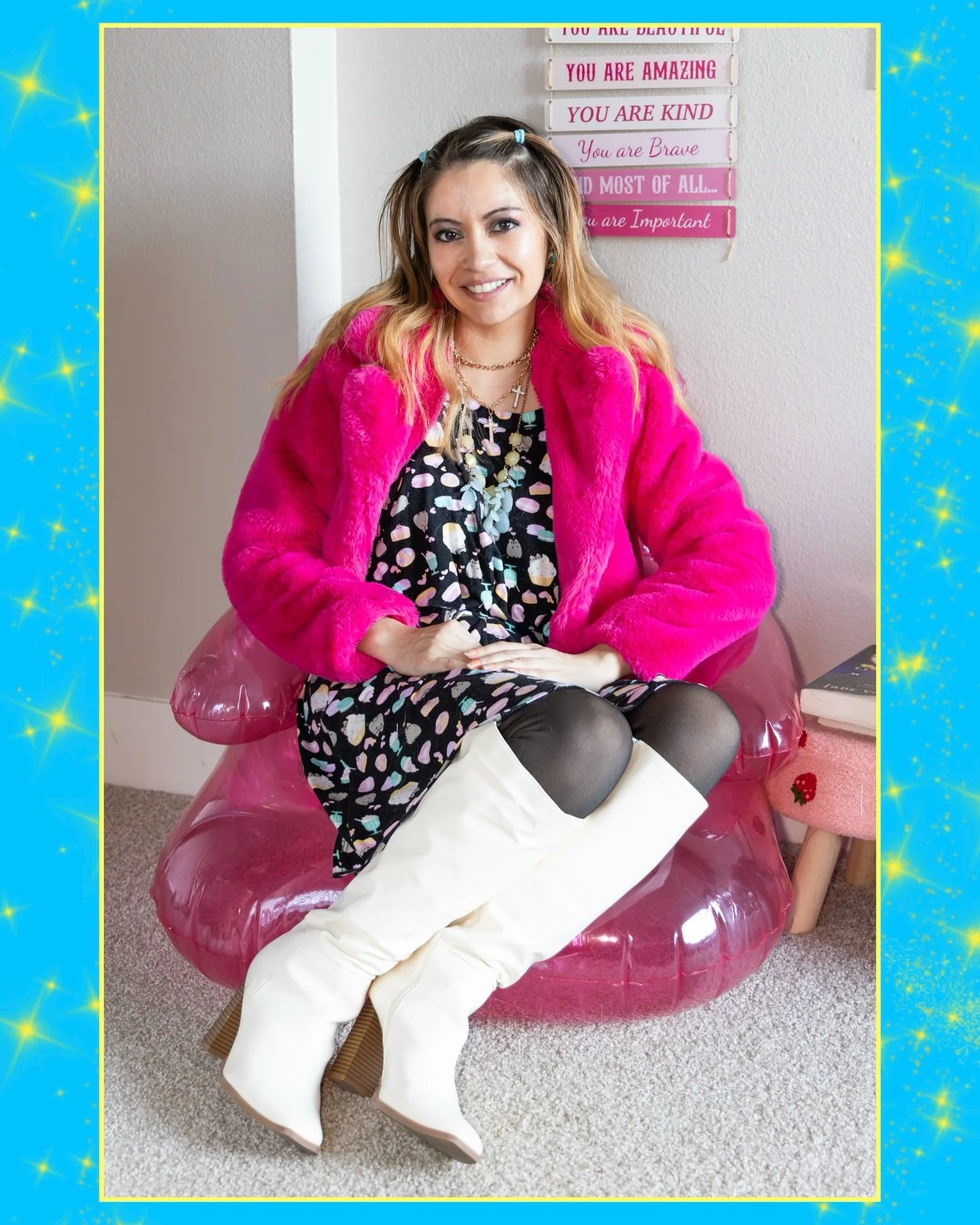 Meet the face behind Jade Ashley Creations. 🤪💗

I&rsquo;m a photographer, graphic designer, web designer, author, and creative soul who loves turning ideas into something beautiful.

Add a little fashion inspiration, a few cats supervising the proc