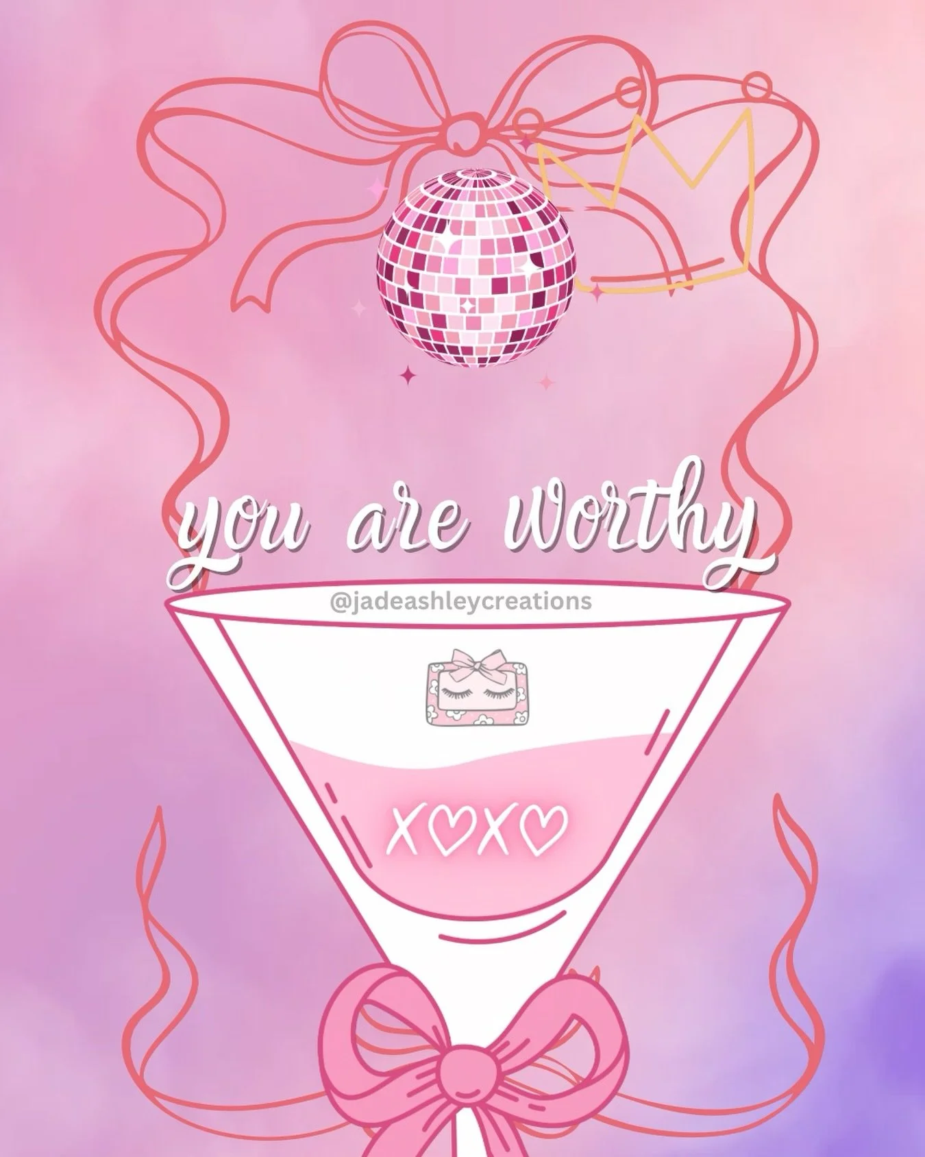 In case you queens forgot 👸🏽💜
&bull;
&bull;
&bull;
#loveyourself #motivation #girlythings #pinkasthetic #worthy