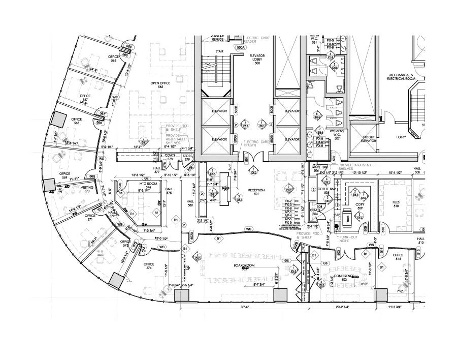 Office Design Construction Documentation