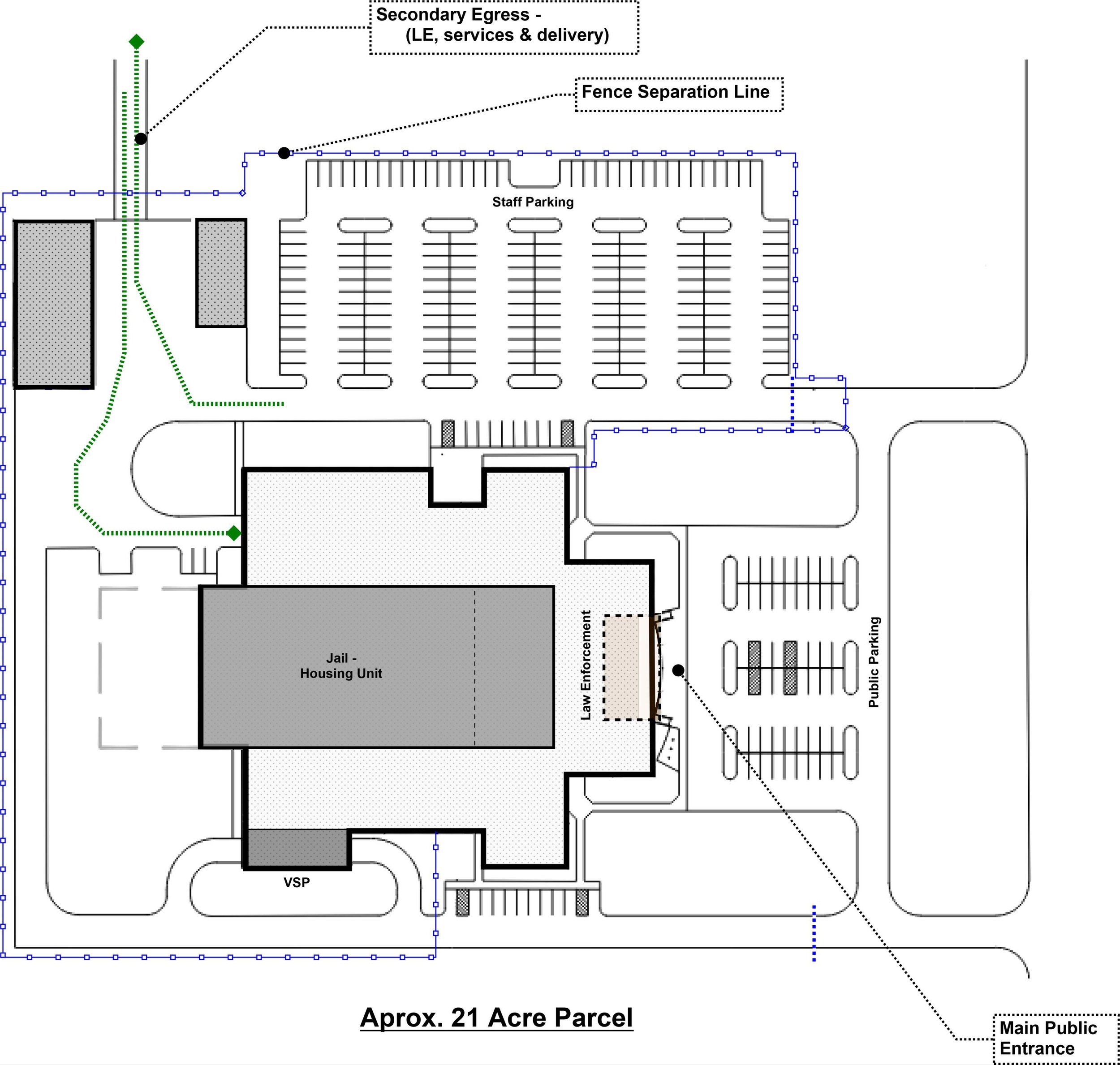 Site plan (in development)