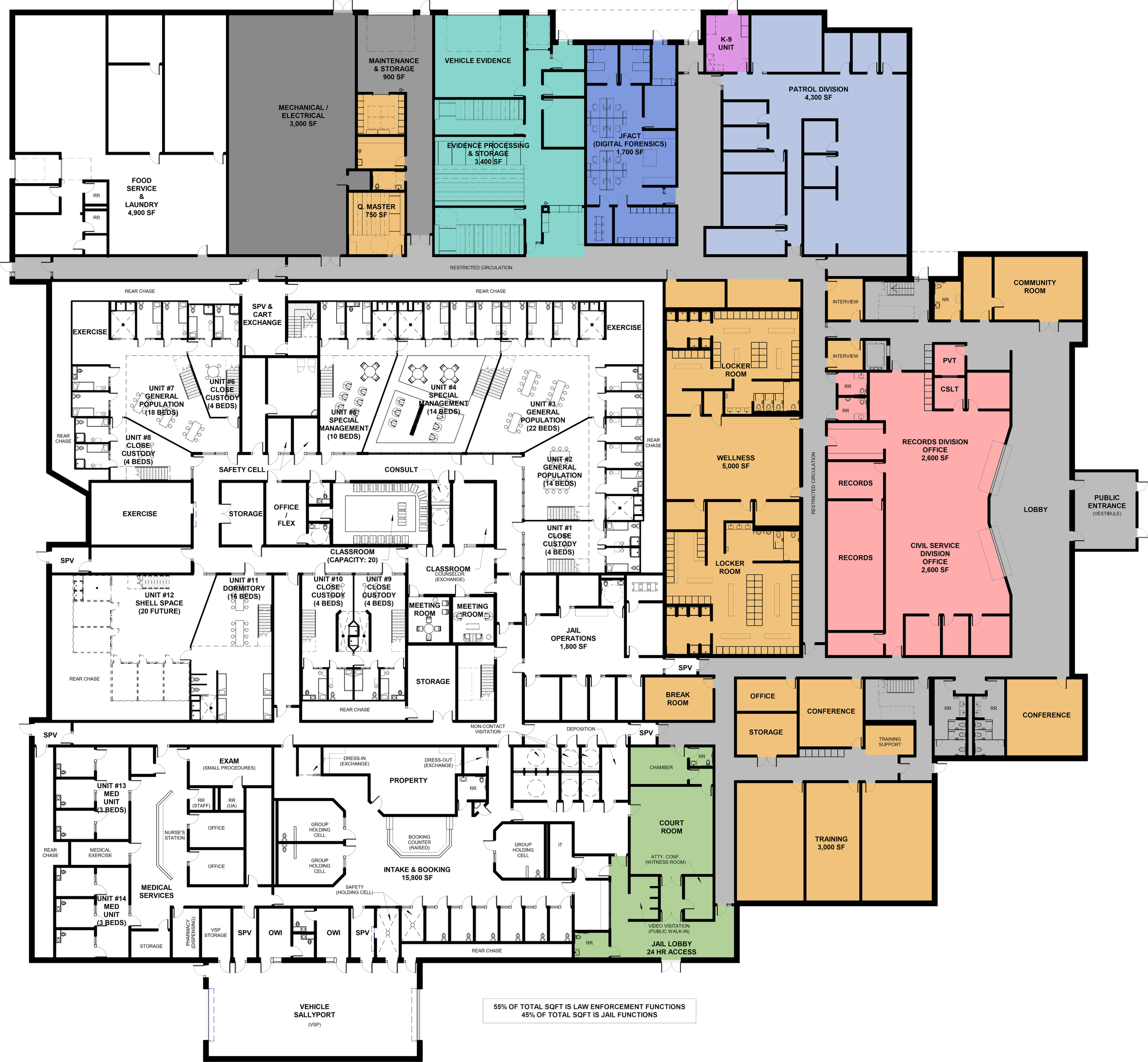 Sheriff's Office - first floor  (in development)