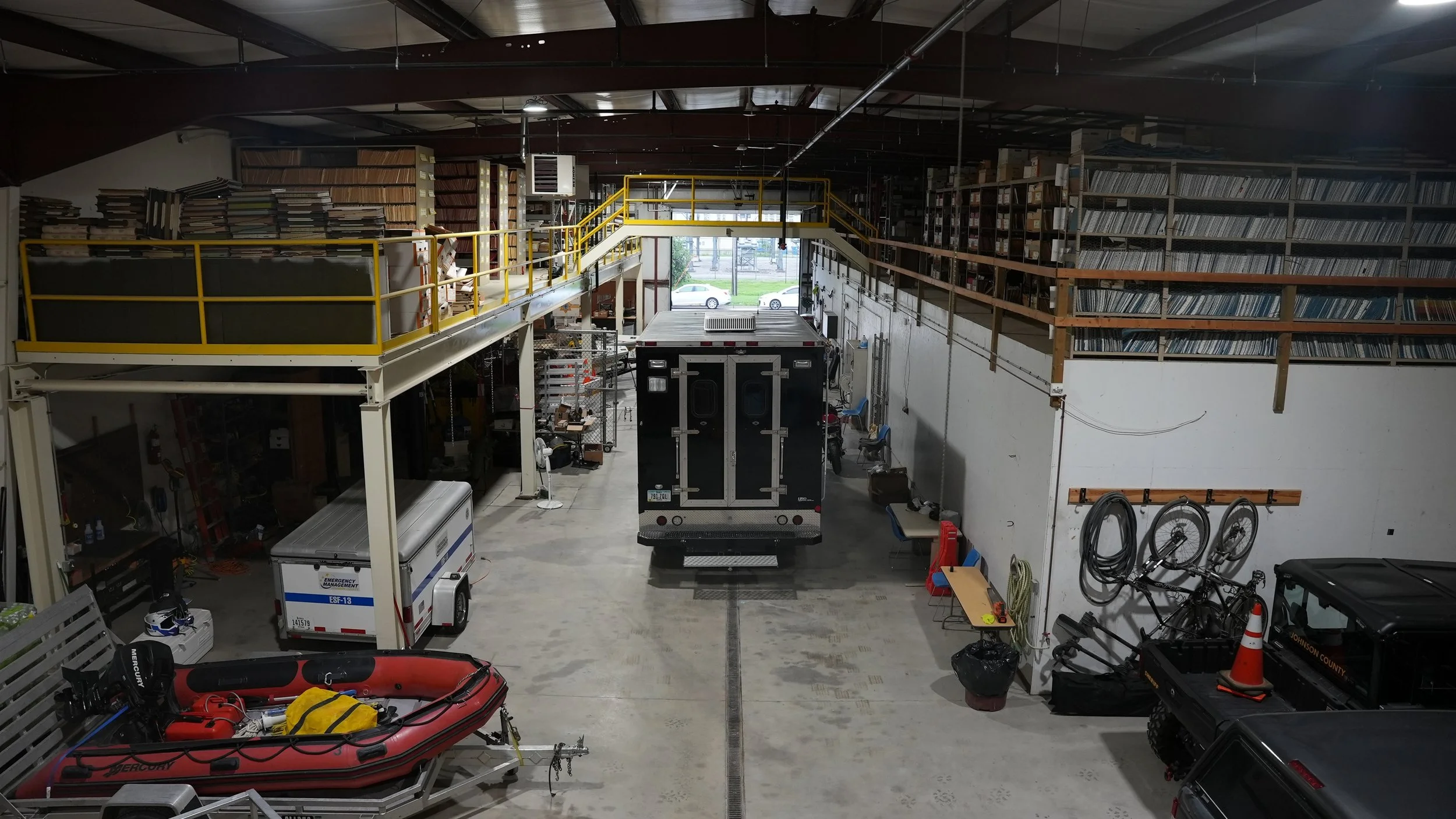 In a new facility, evidence storage and training rooms would be integrated into the floor plan. Storage for vehicle and specialty assets would be in a new storage building adjacent to the new Sheriff’s Office and Jail.  This would allow other County 