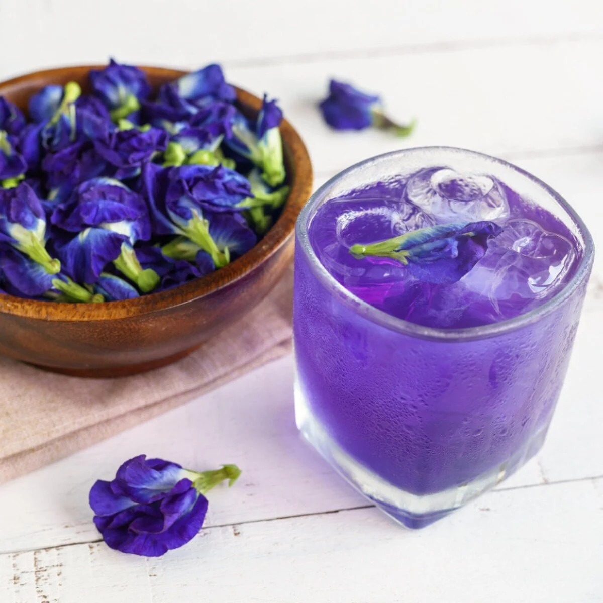 butterfly flower tea