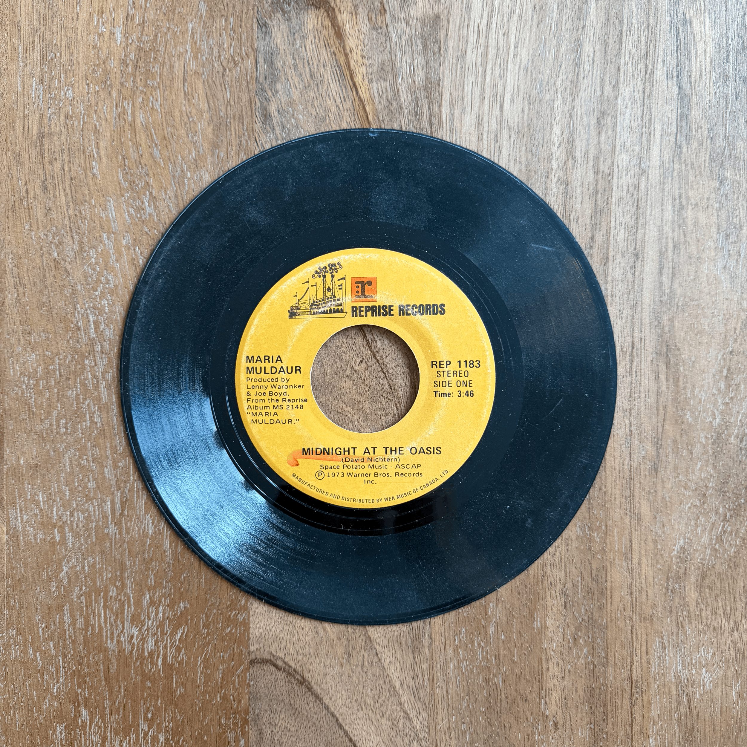 MARIA MULDAUR - REPRISE RECORDS 7"