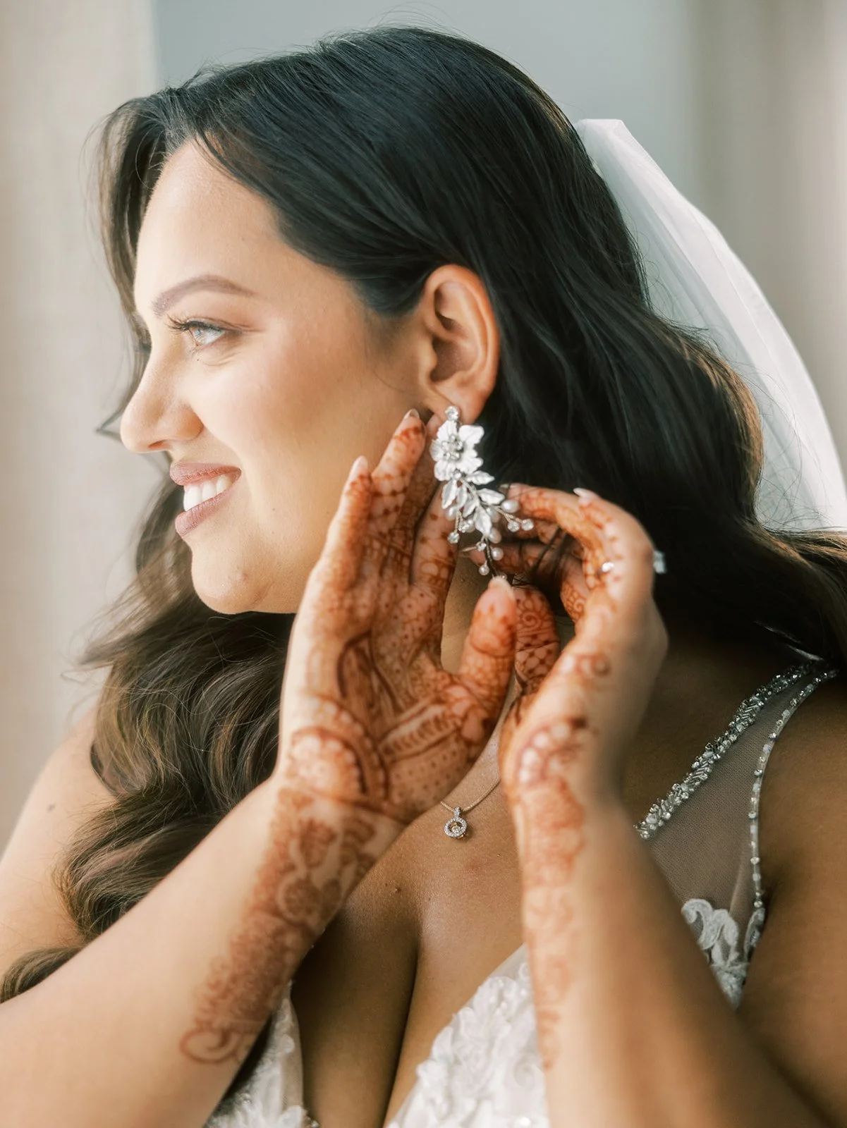 South Asian Bridal Glam Prep at Bella Cosa