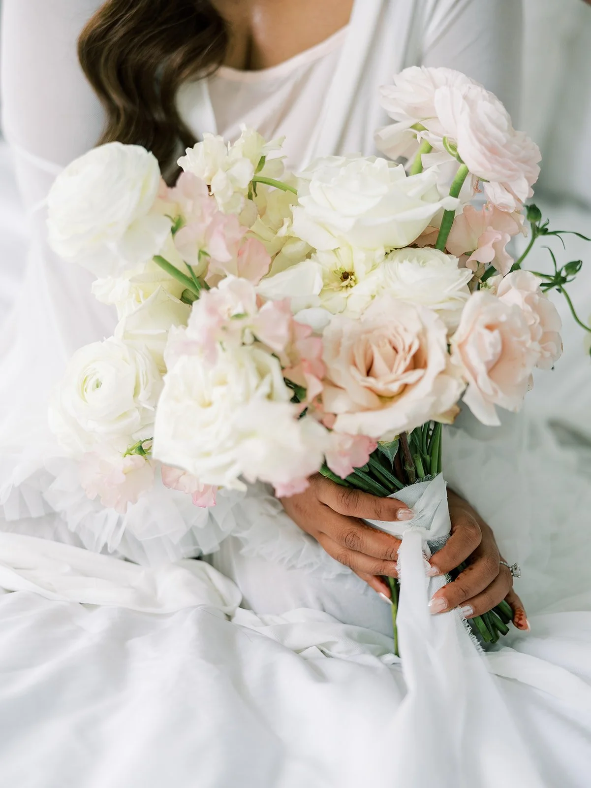 Luxury Wedding Floral Details at Bella Cosa