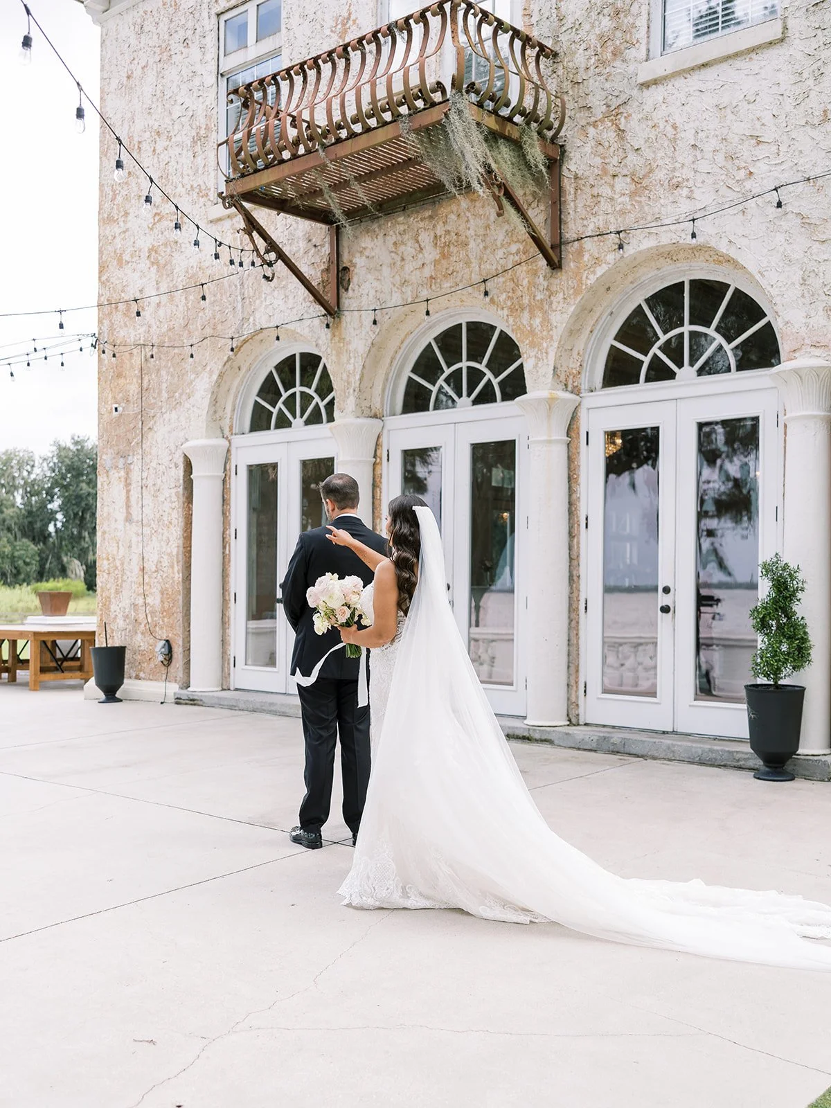 Emotional Wedding First Look Tampa Content Creation