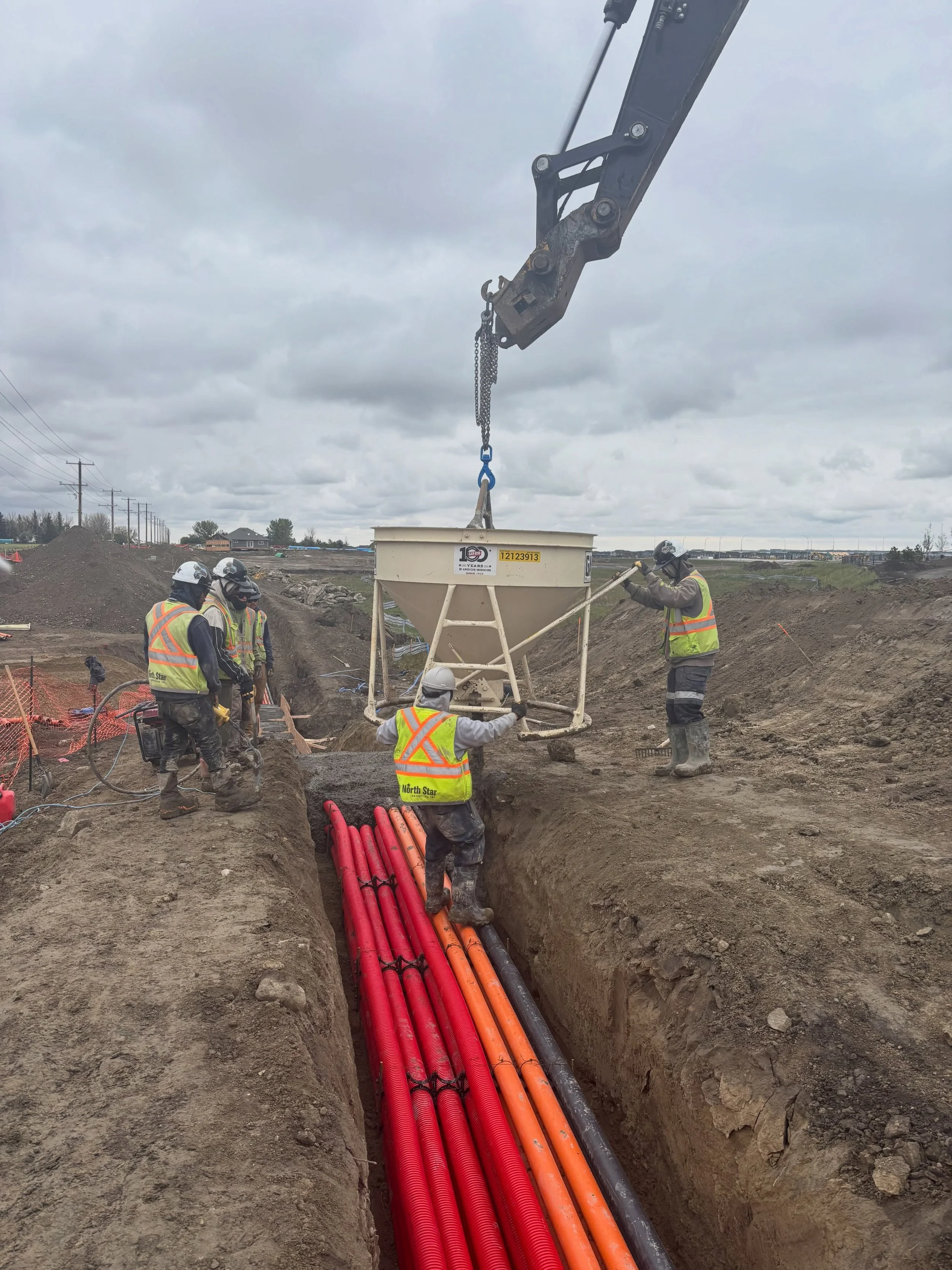 Shallow gang doing their thing! #viral #trending #construction #constructionlife #yyc
