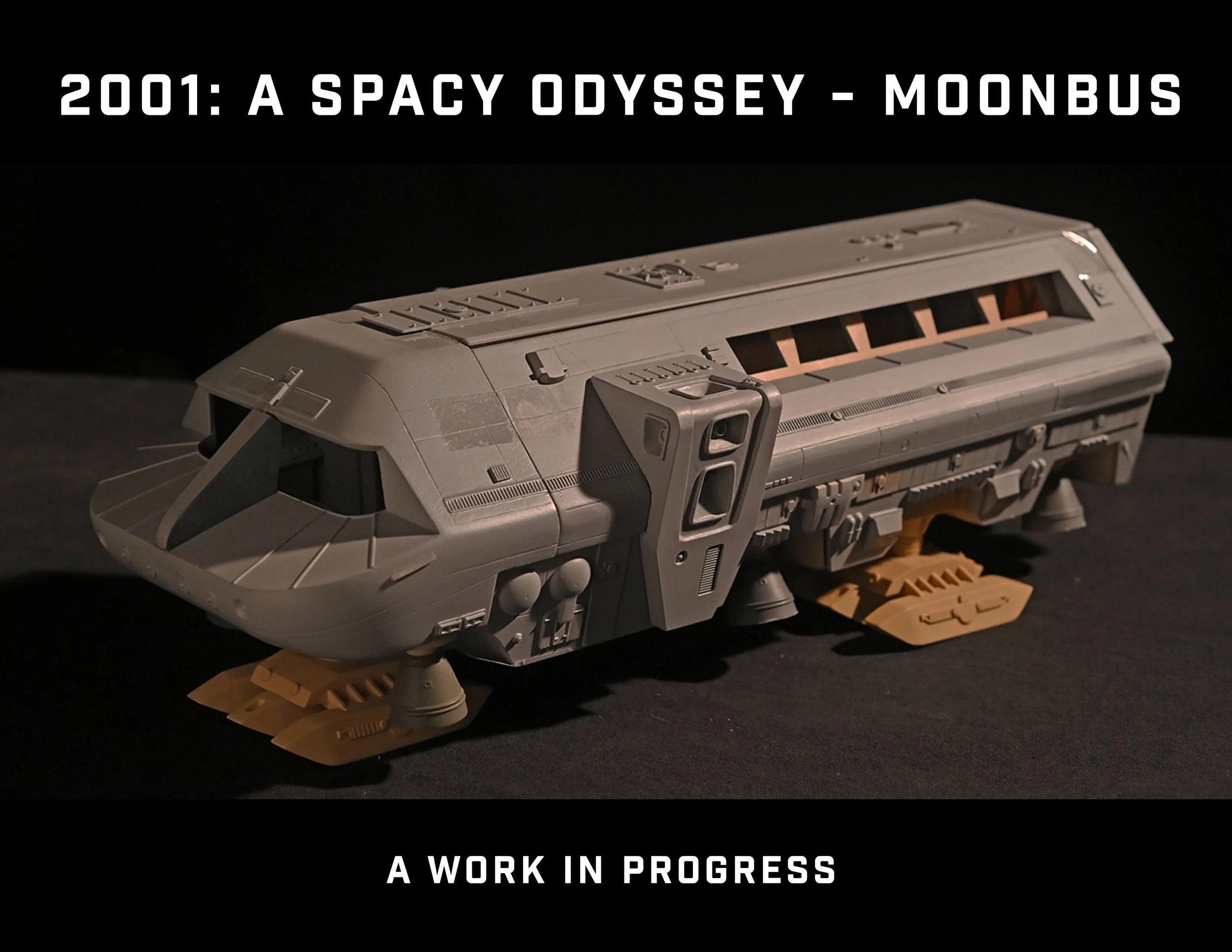 2001: A Space Odyssey - Moonbus - A work in progress