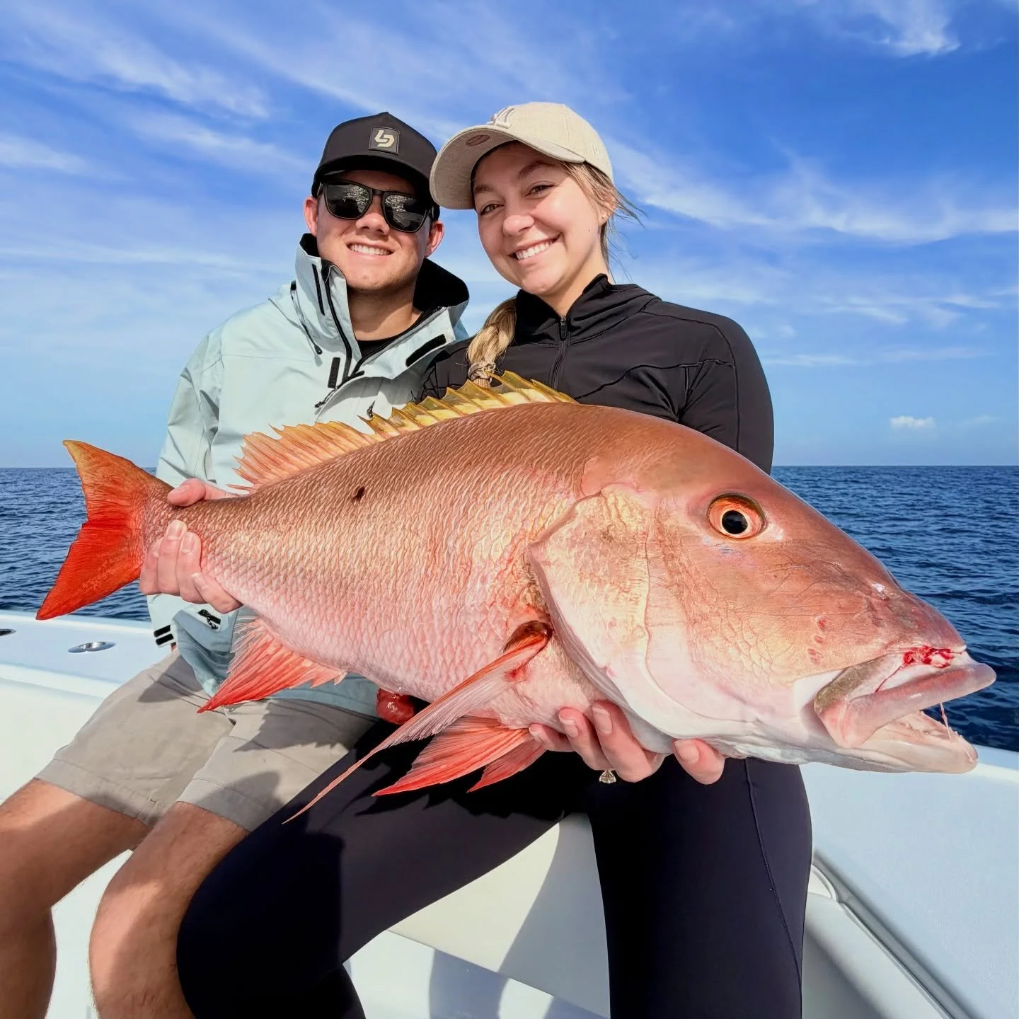 The variety is absolutely awesome down here right now! Mutton&rsquo;s, scamps, Reds, Blacks, and more! When you drop a bait, you just never know what you may pull up. Come on down and make a trip you won&rsquo;t forget! #fishing #snapper #grouper #ke