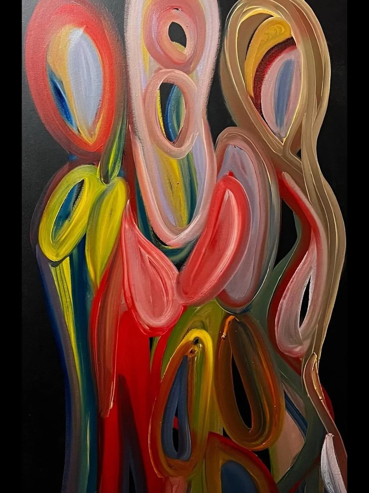 &lsquo;Soul Sisters&rsquo; by TW&rsquo;s @emha_justpainting has just been on display in New York&rsquo;s Times Square as part of a Women Beyond Borders exhibition celebrating 25 international female artists. Now on sale at Grove Gallery #kentartist #