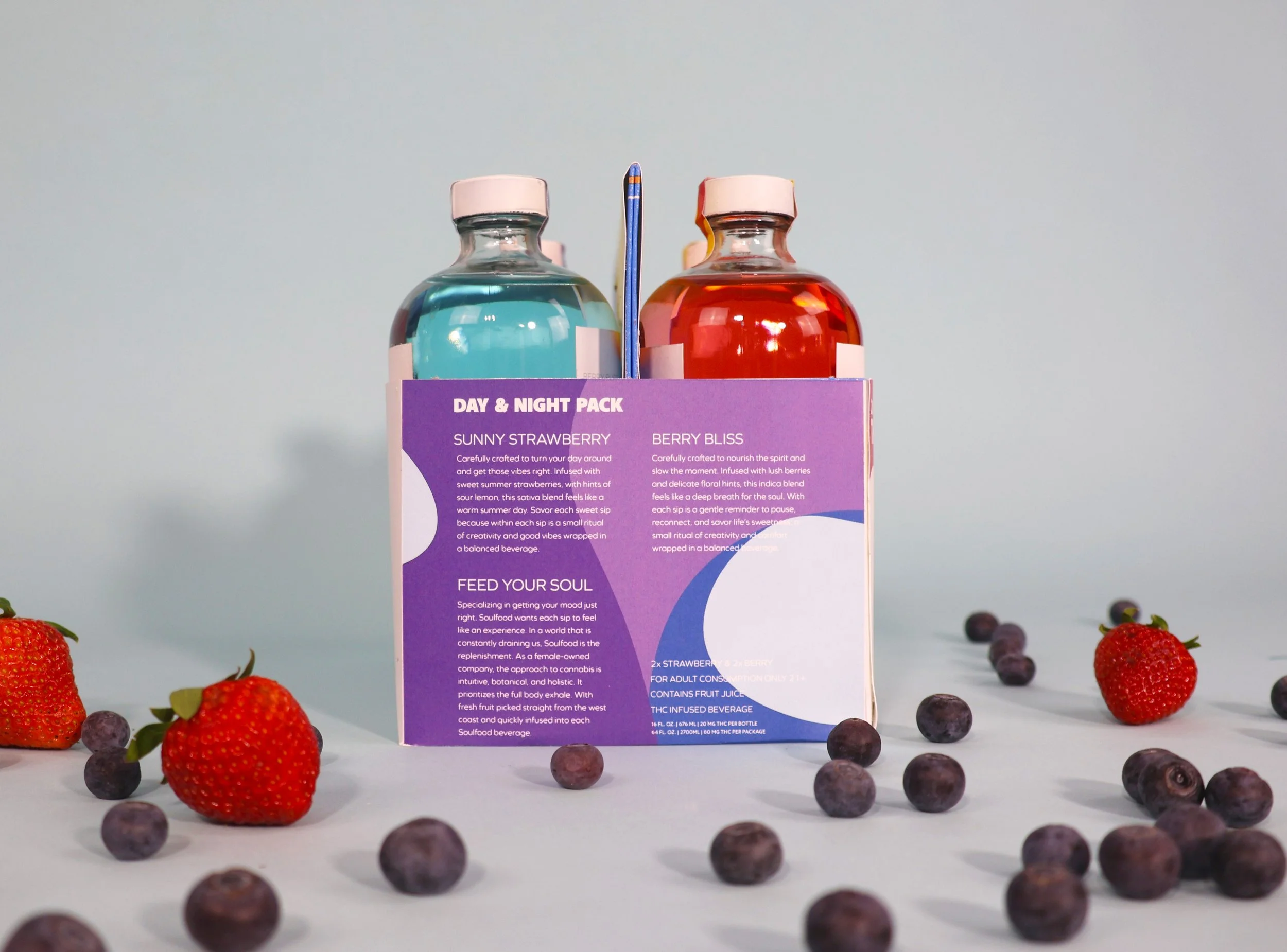 Strain and effect information on the box.