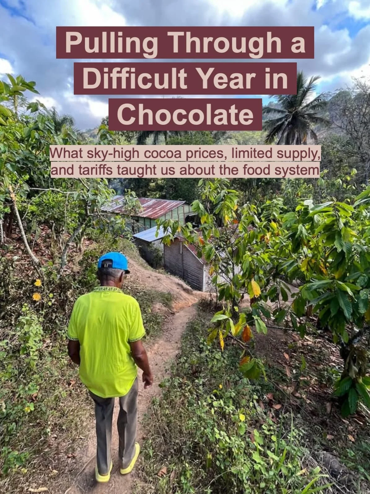 Have you noticed the high price on your favorite chocolate bar?

This isn&rsquo;t just giant corporations making massive profits (although in some cases that may have happened). This is about multiple threats hitting the cocoa industry hard.

@equale