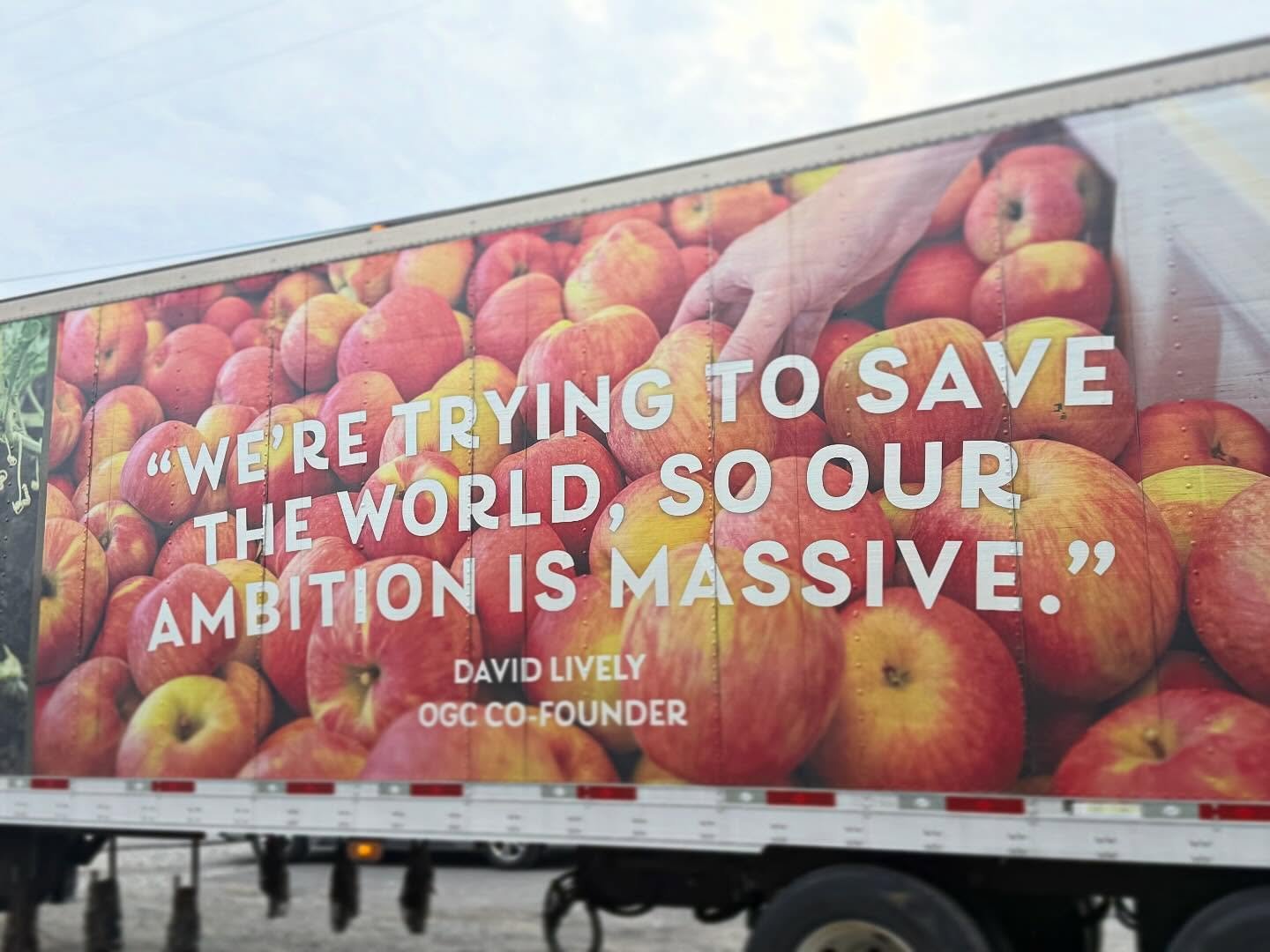 Us too @organicgrownco, us too 😊

We love working with companies and producers who share our values and Organically Grown Company is such an amazing partner. 

As our local farms put their fields to bed for the winter, OGC continues to support small