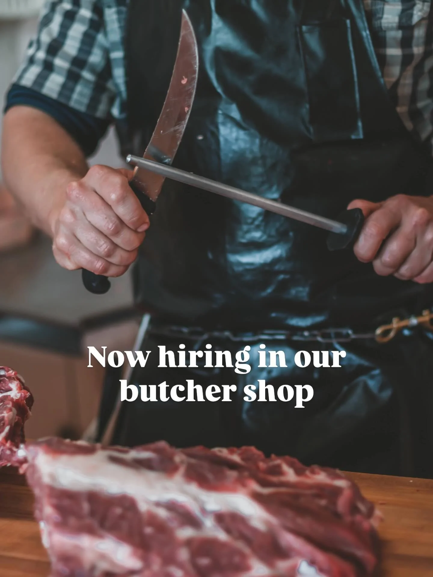 Do you want to learn a new skill or hone your talent? Our butcher team is a core part of what makes Treebird who we are today and we want you to join us!

We start with high quality meat from producers we trust - our butcher team crafts so many delic