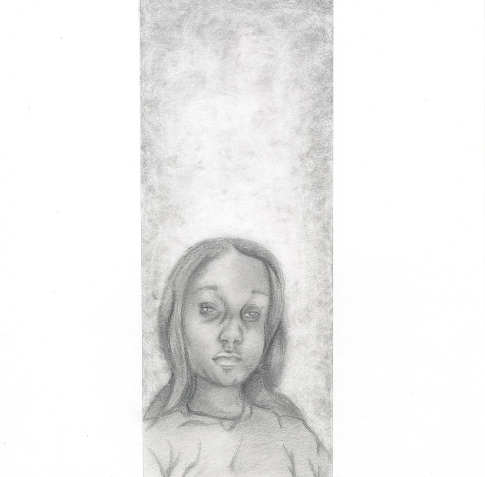 Destynee: Skin and Even Complexion

•	Before: She is shown without makeup, displaying natural skin texture and unevenness. Her expression communicates awareness of societal pressures to conceal perceived flaws.