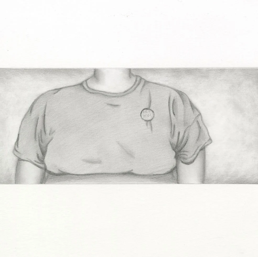 Damien: Navigating Sexualization (Trans Male Participant, He/Him)

•	Before: The subject, who identifies as trans male and uses he/him pronouns, appears in everyday clothing. His posture reflects awareness of being perceived as female and the sexuali